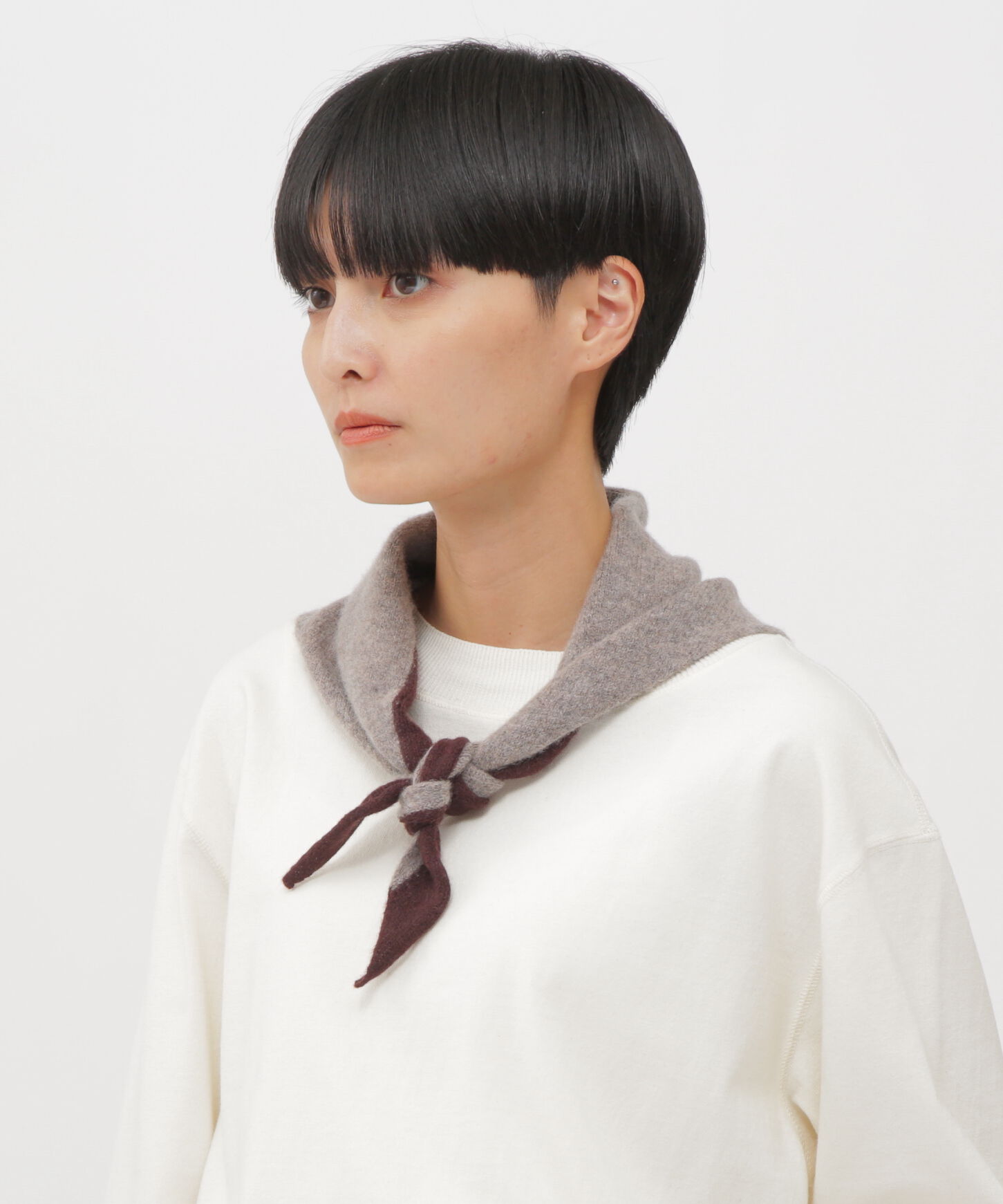 MHL.「MHL TIPPED SCOUT SCARF」|バンダナ・スカーフ|