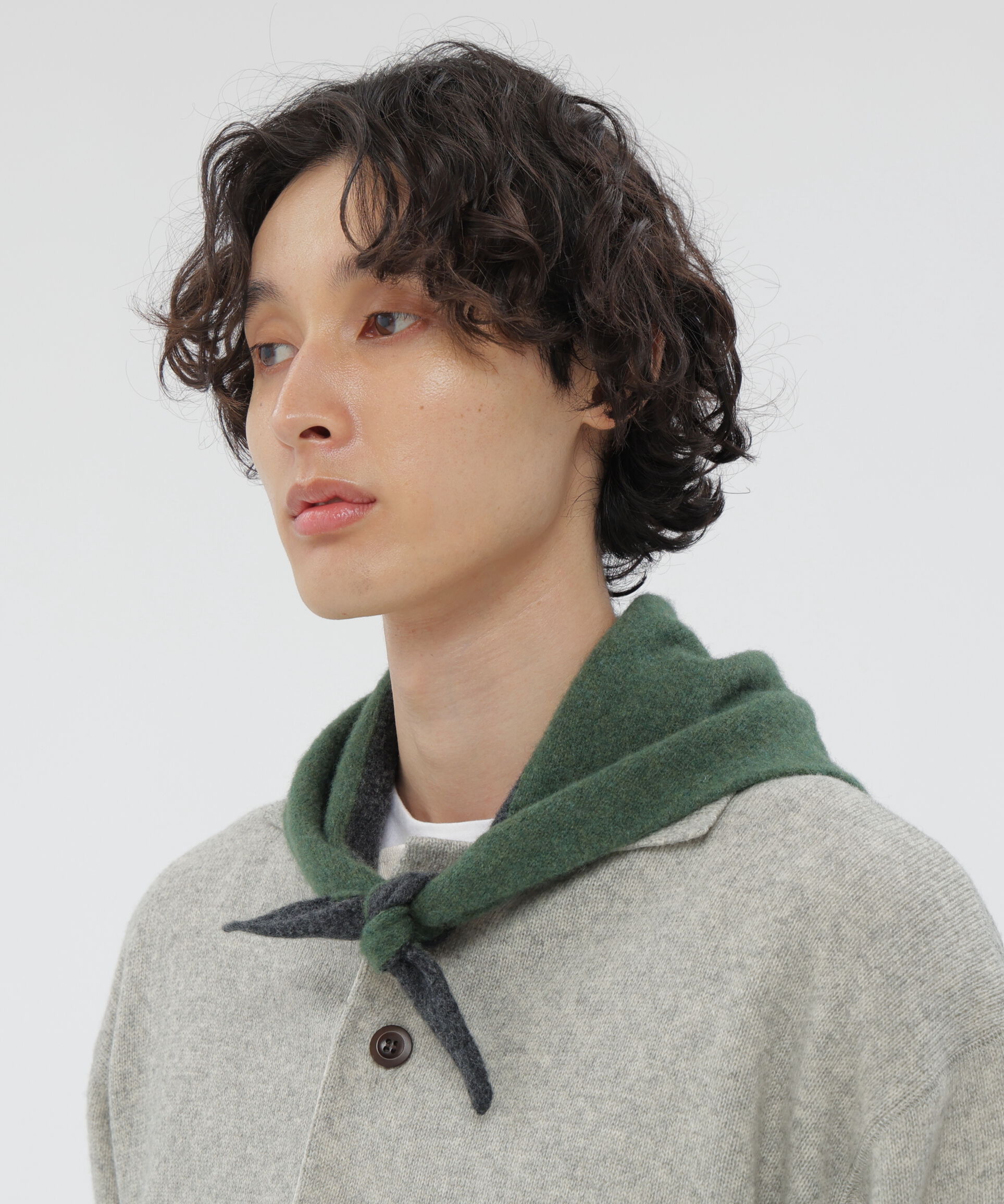 MHL.「MHL TIPPED SCOUT SCARF」|バンダナ・スカーフ|