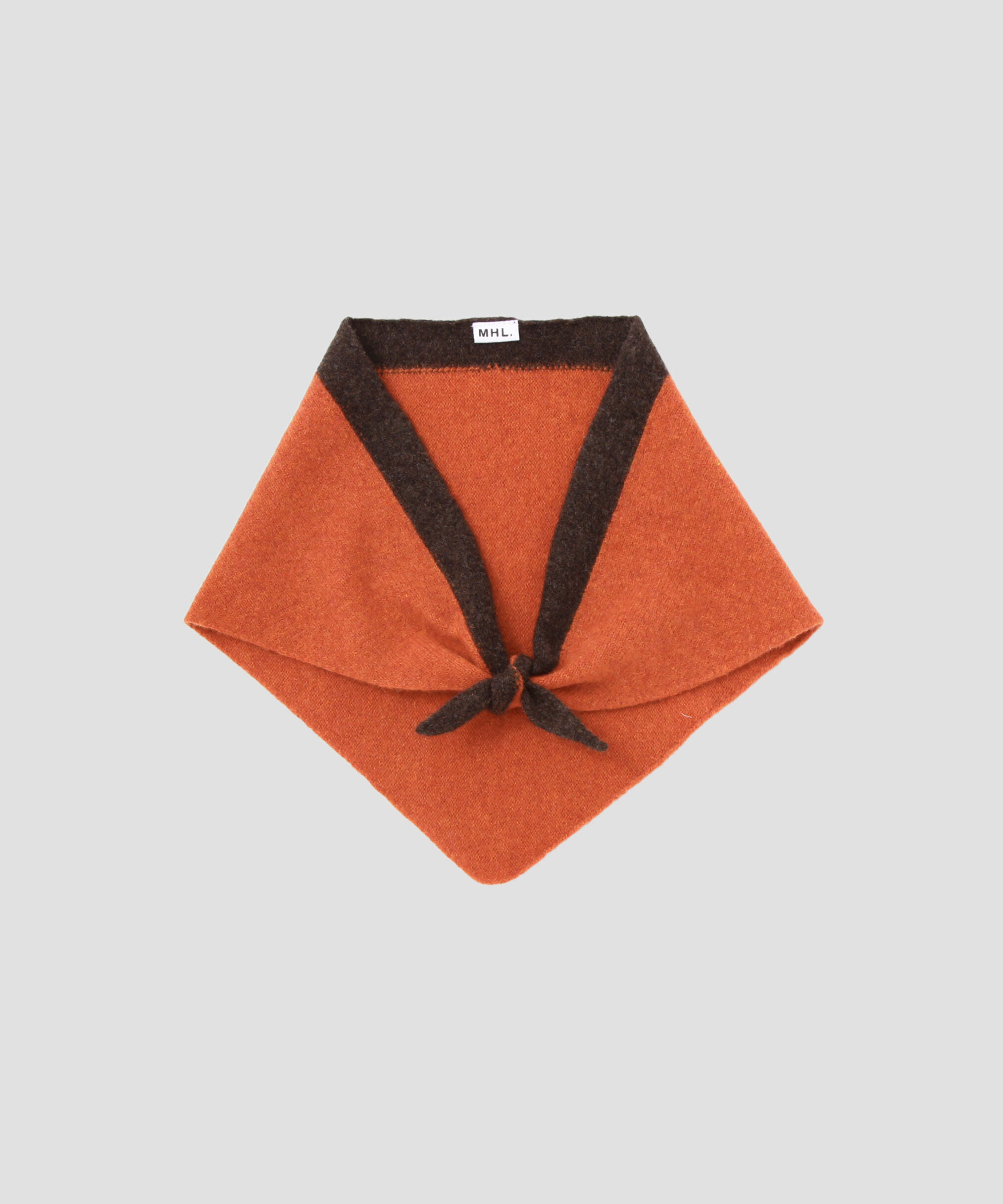 MHL.「MHL TIPPED SCOUT SCARF」|バンダナ・スカーフ|ORANGE