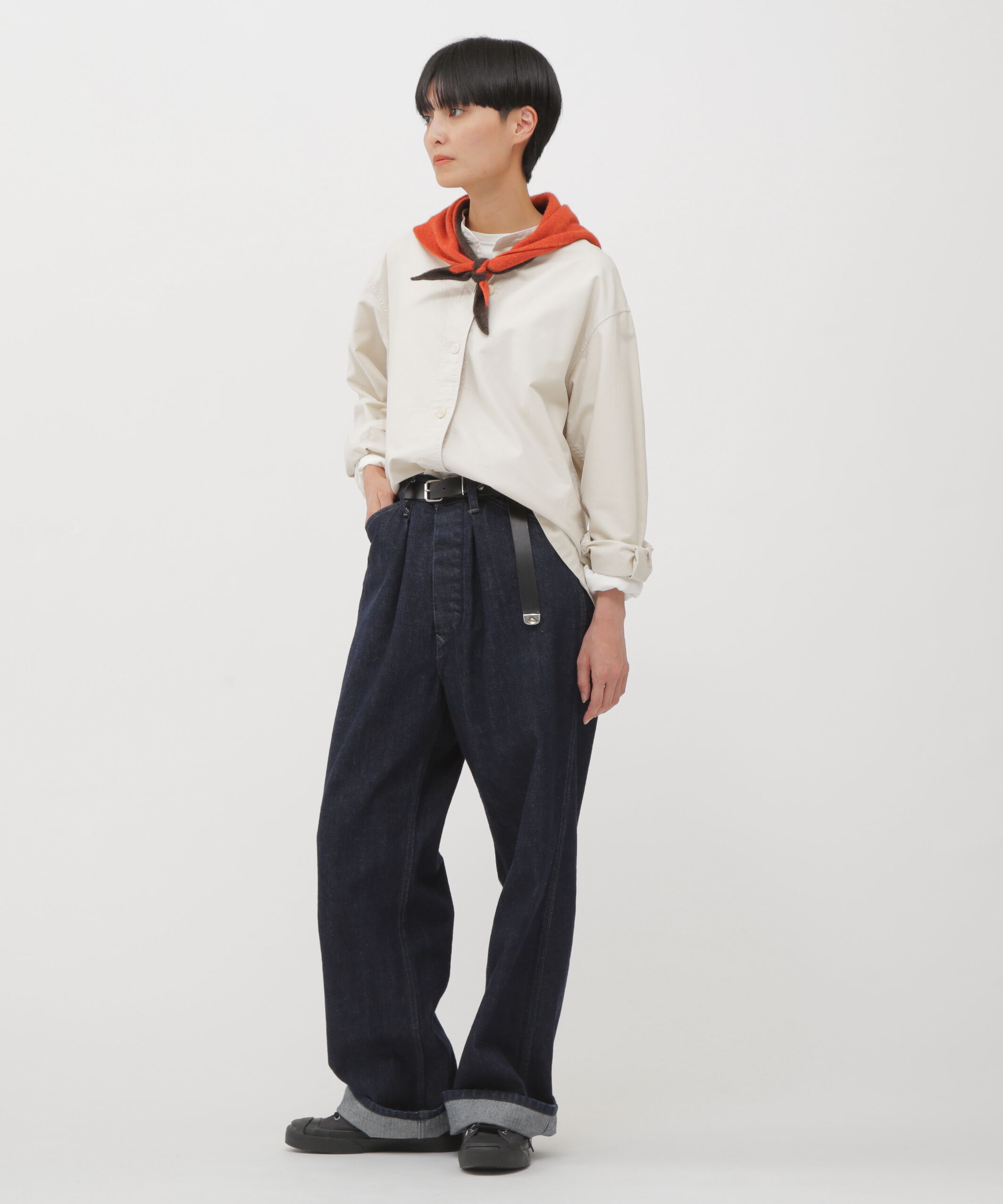 MHL.「MHL TIPPED SCOUT SCARF」|バンダナ・スカーフ|