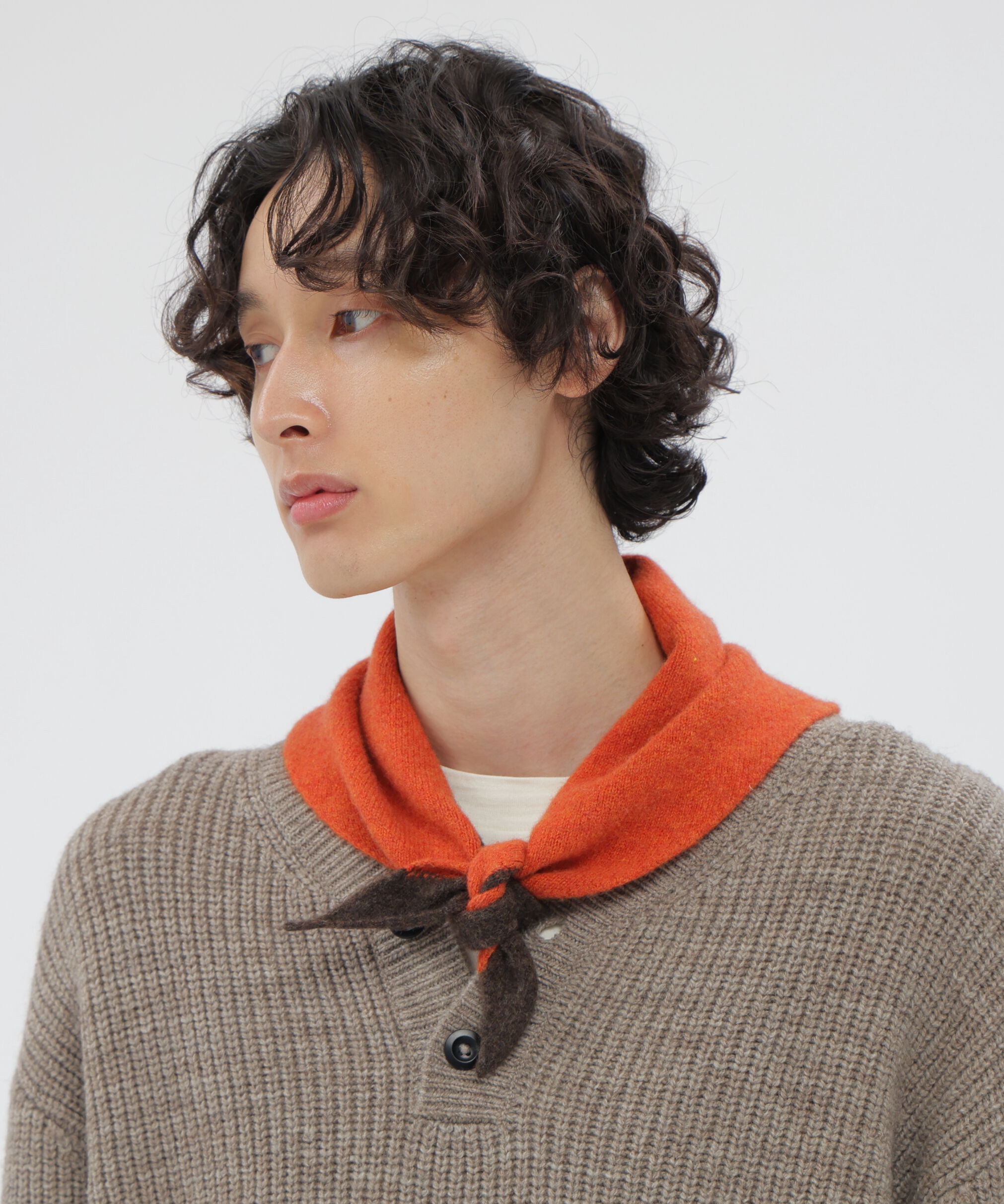 MHL.「MHL TIPPED SCOUT SCARF」|バンダナ・スカーフ|