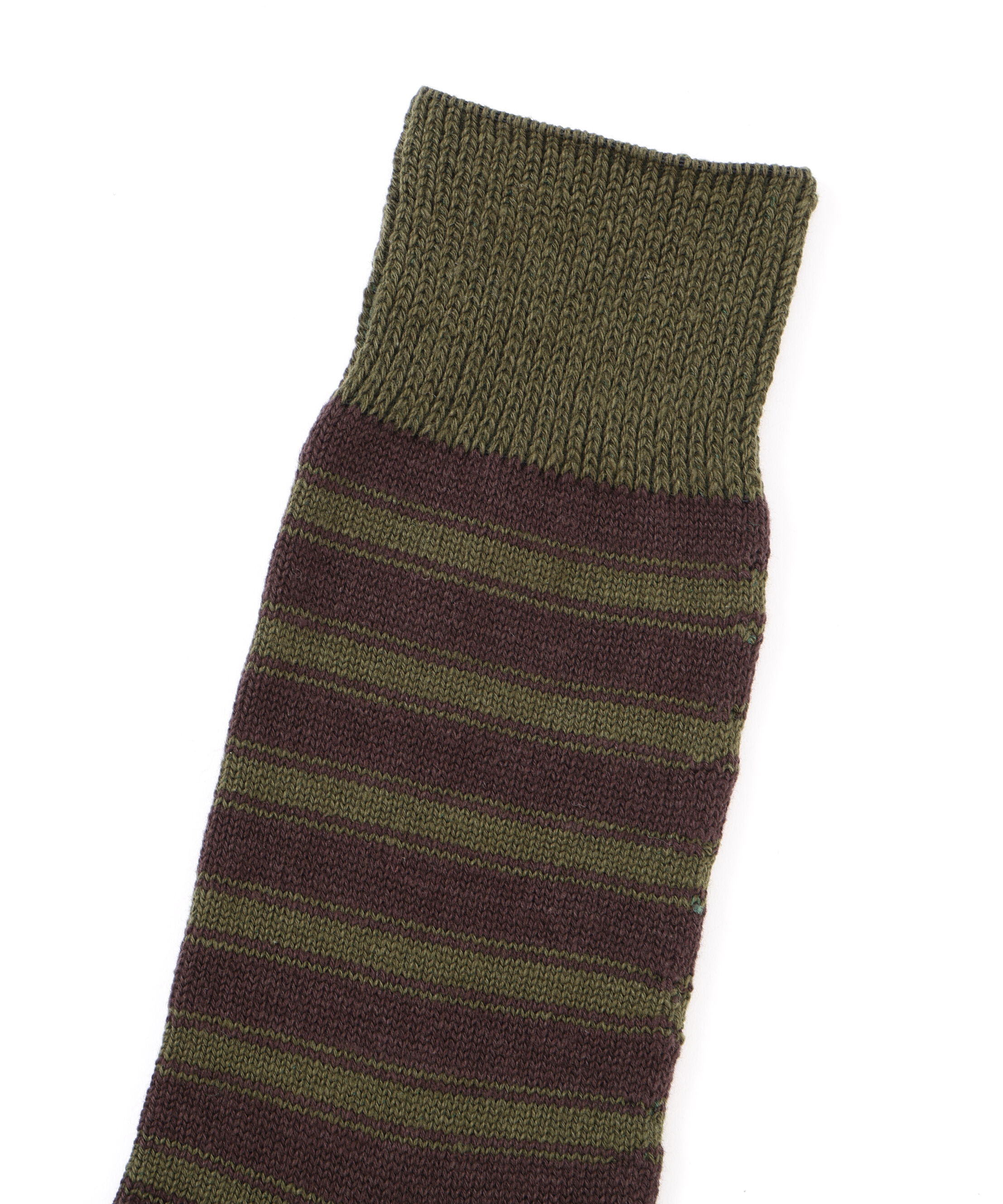 MHL.「NARROW STRIPE COTTON SOCKS」|ソックス|
