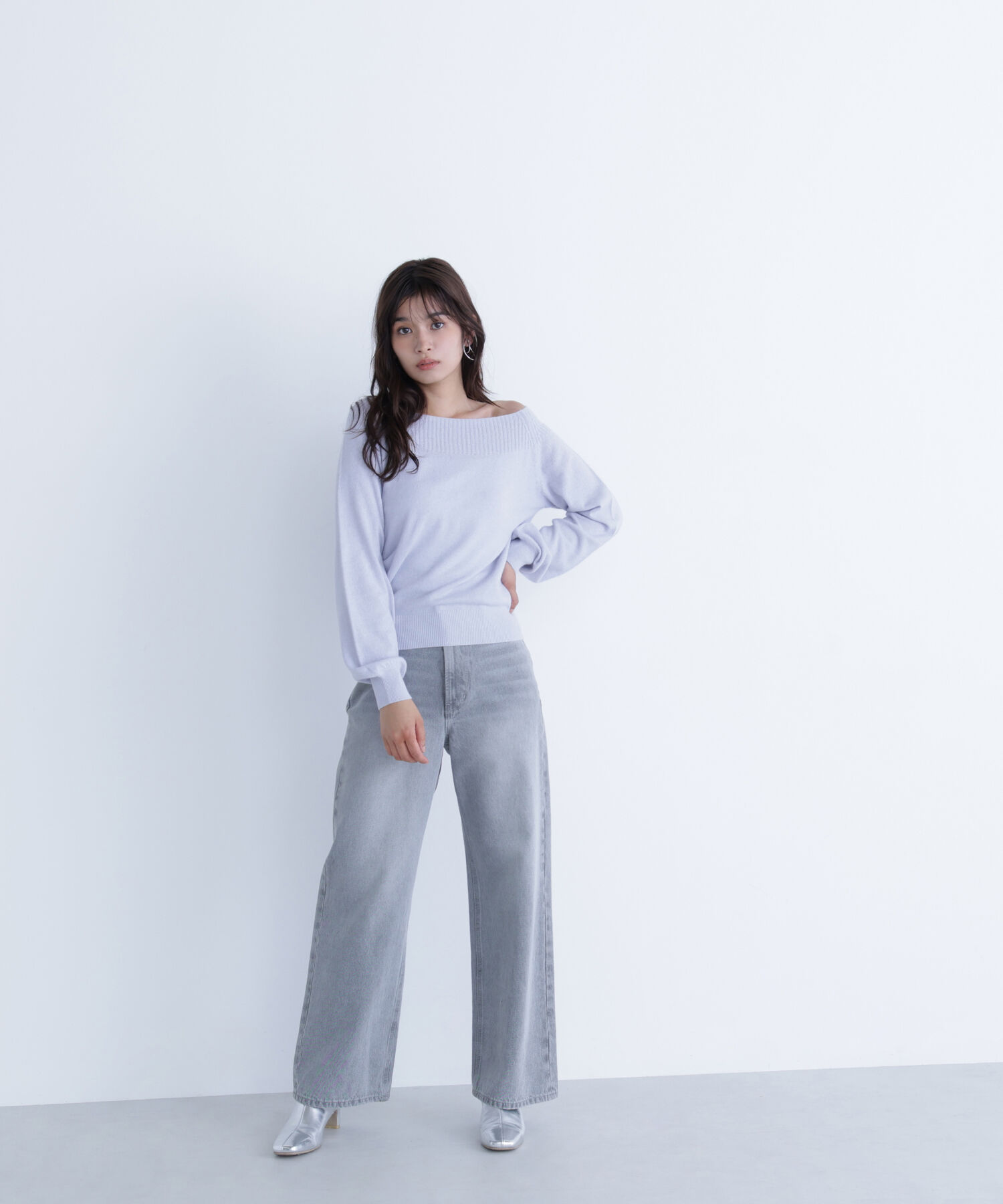  「FOX混ジェントリーシリーズ ボートネックニット」|ニット・セーター|