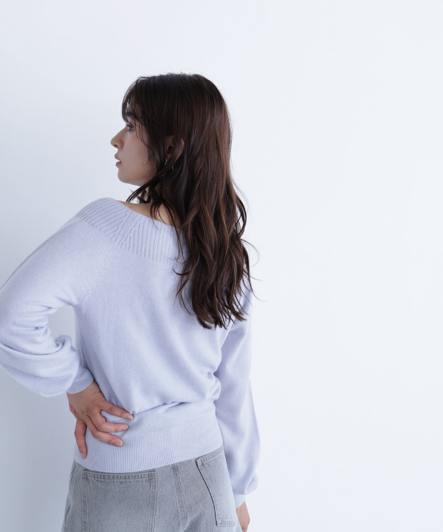  「FOX混ジェントリーシリーズ ボートネックニット」|ニット・セーター|