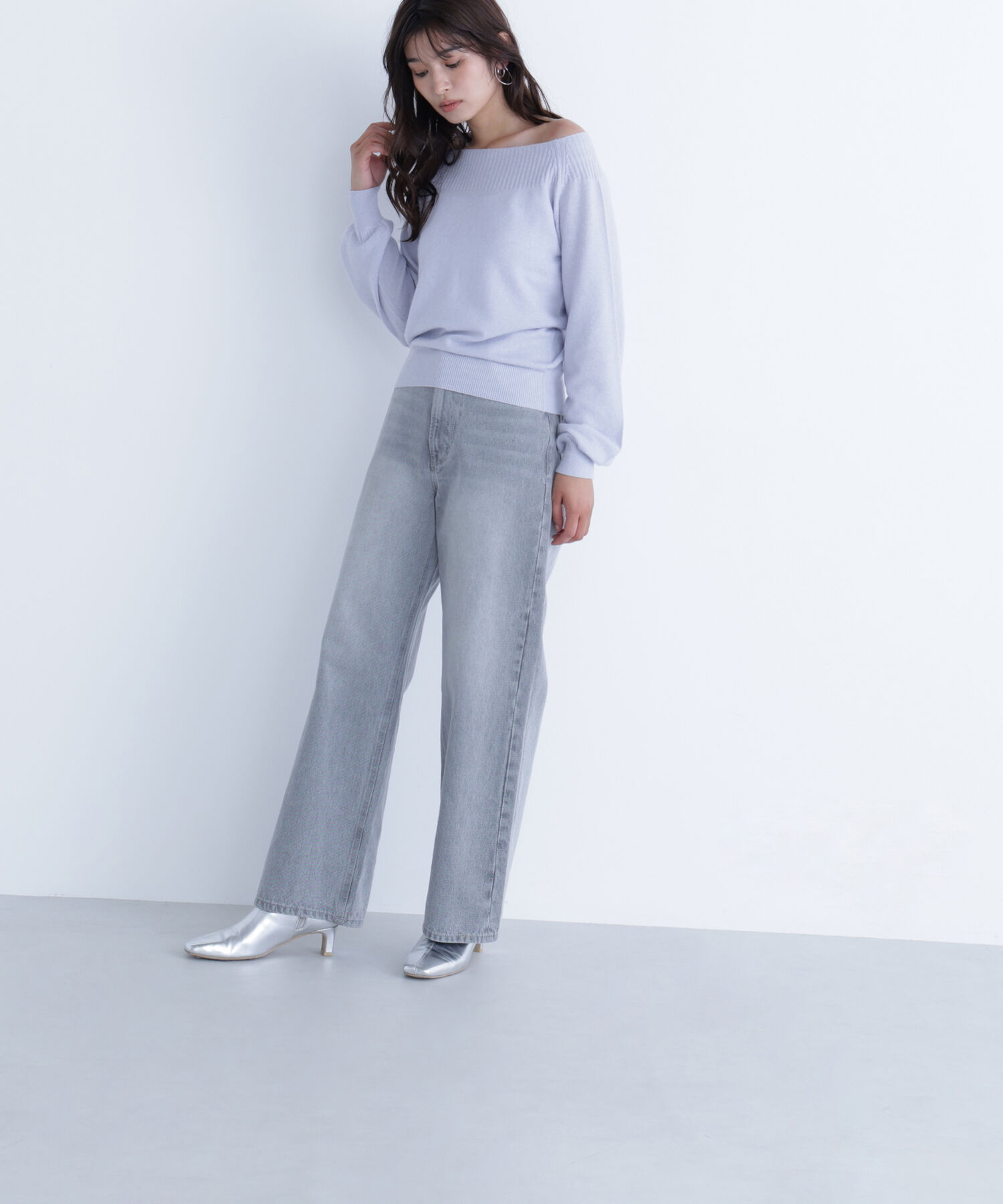  「FOX混ジェントリーシリーズ ボートネックニット」|ニット・セーター|