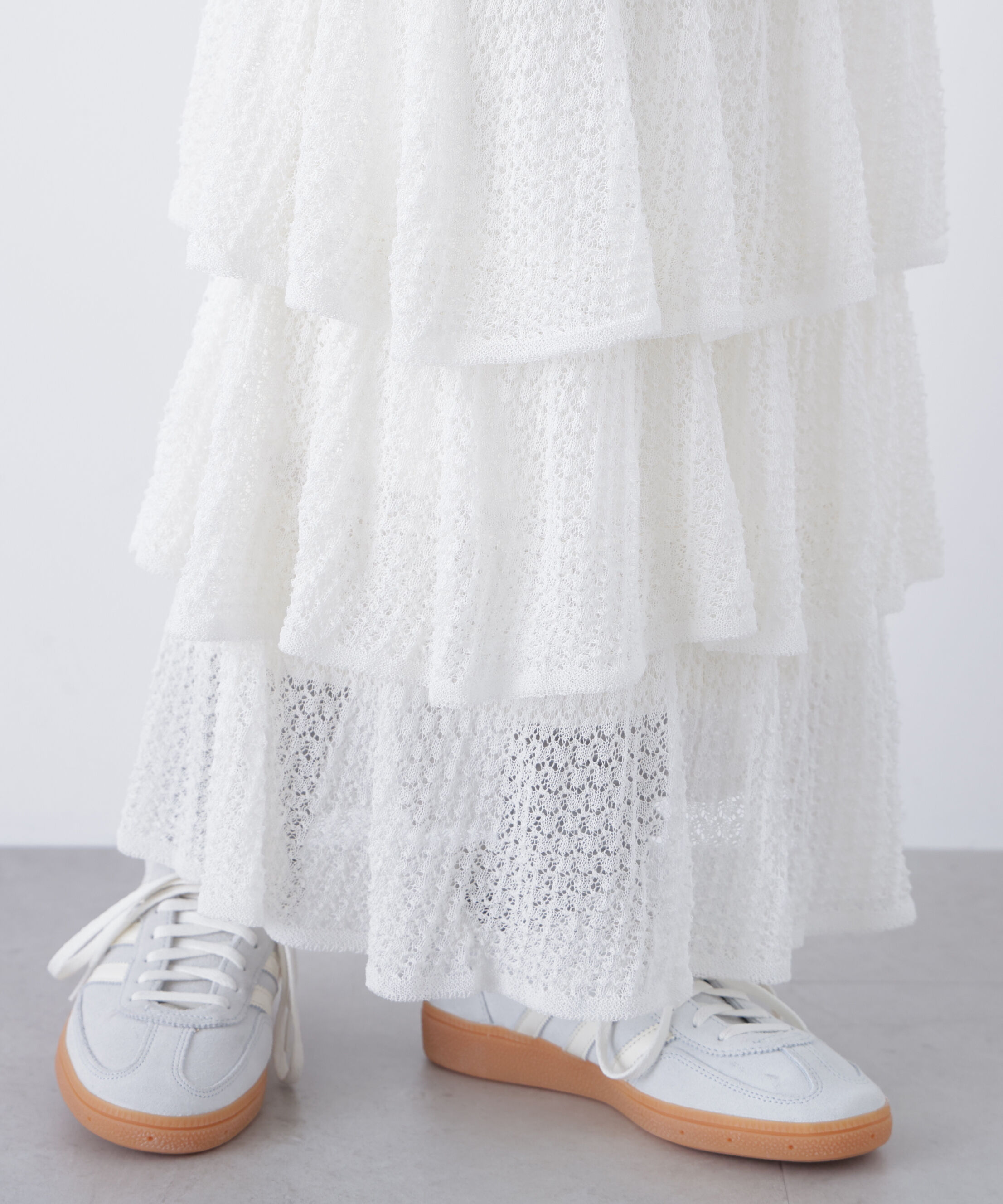  「〈N.〉ティアードニットスカート」|スカート|