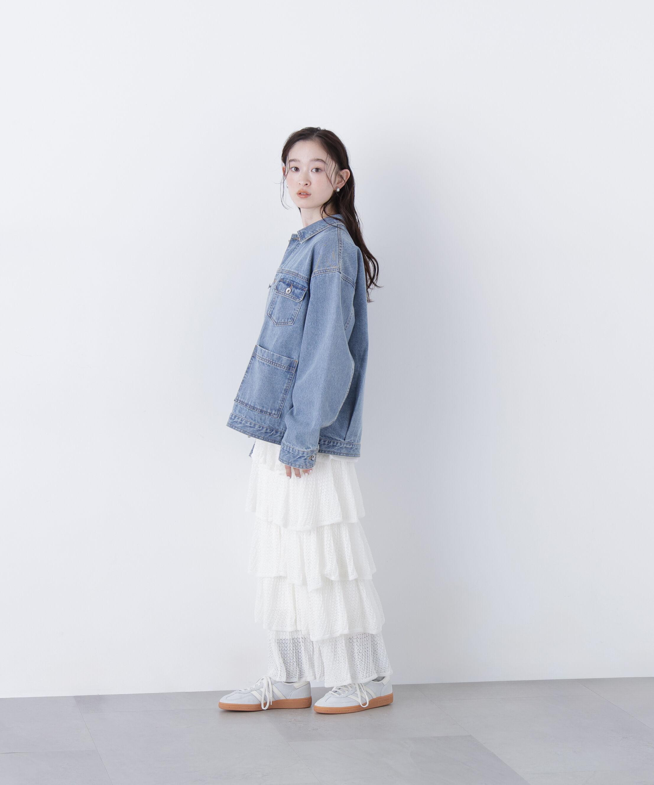  「〈N.〉ティアードニットスカート」|スカート|