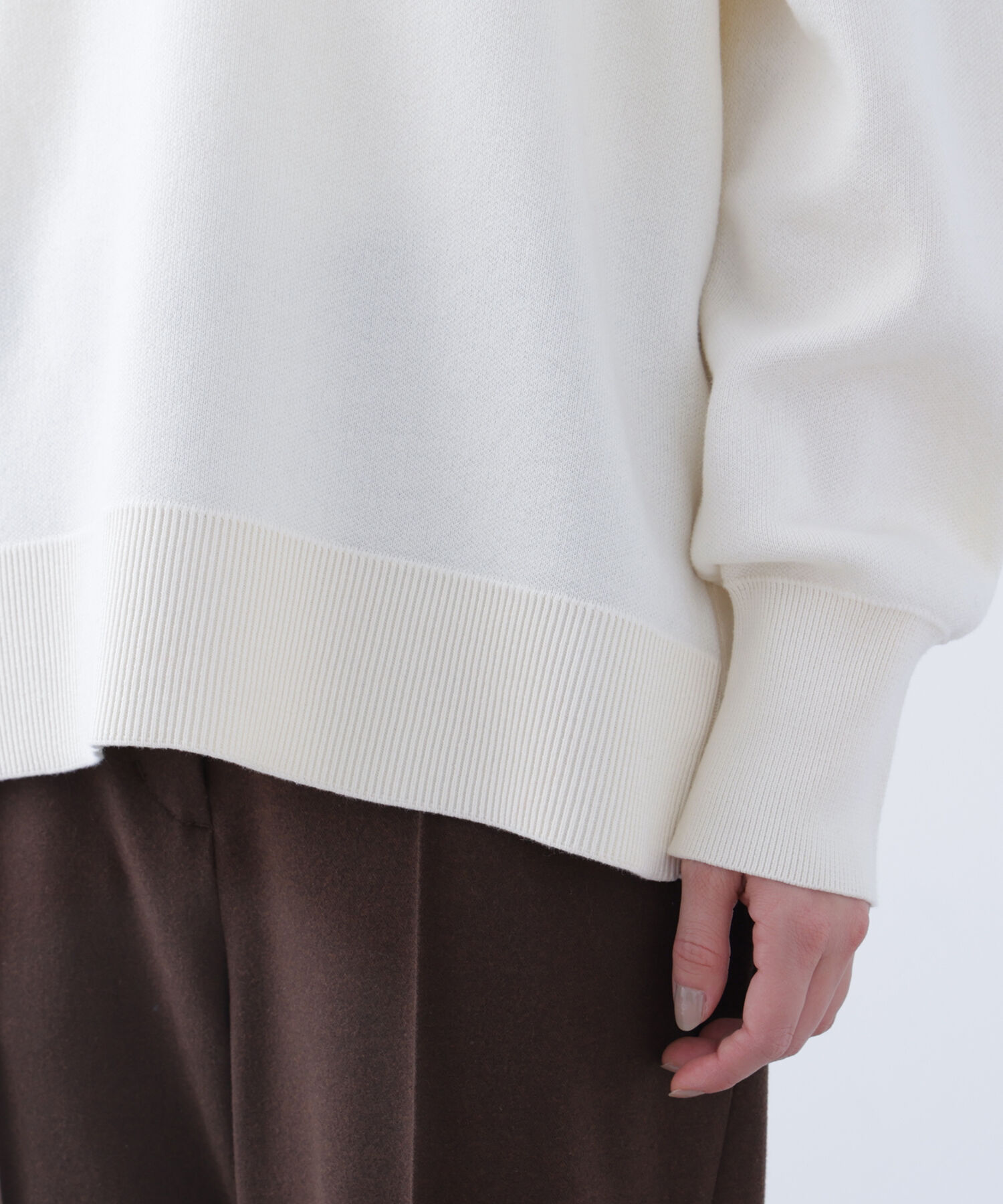  「〈N.〉サイドスリットボクシーニット」|ニット・セーター|