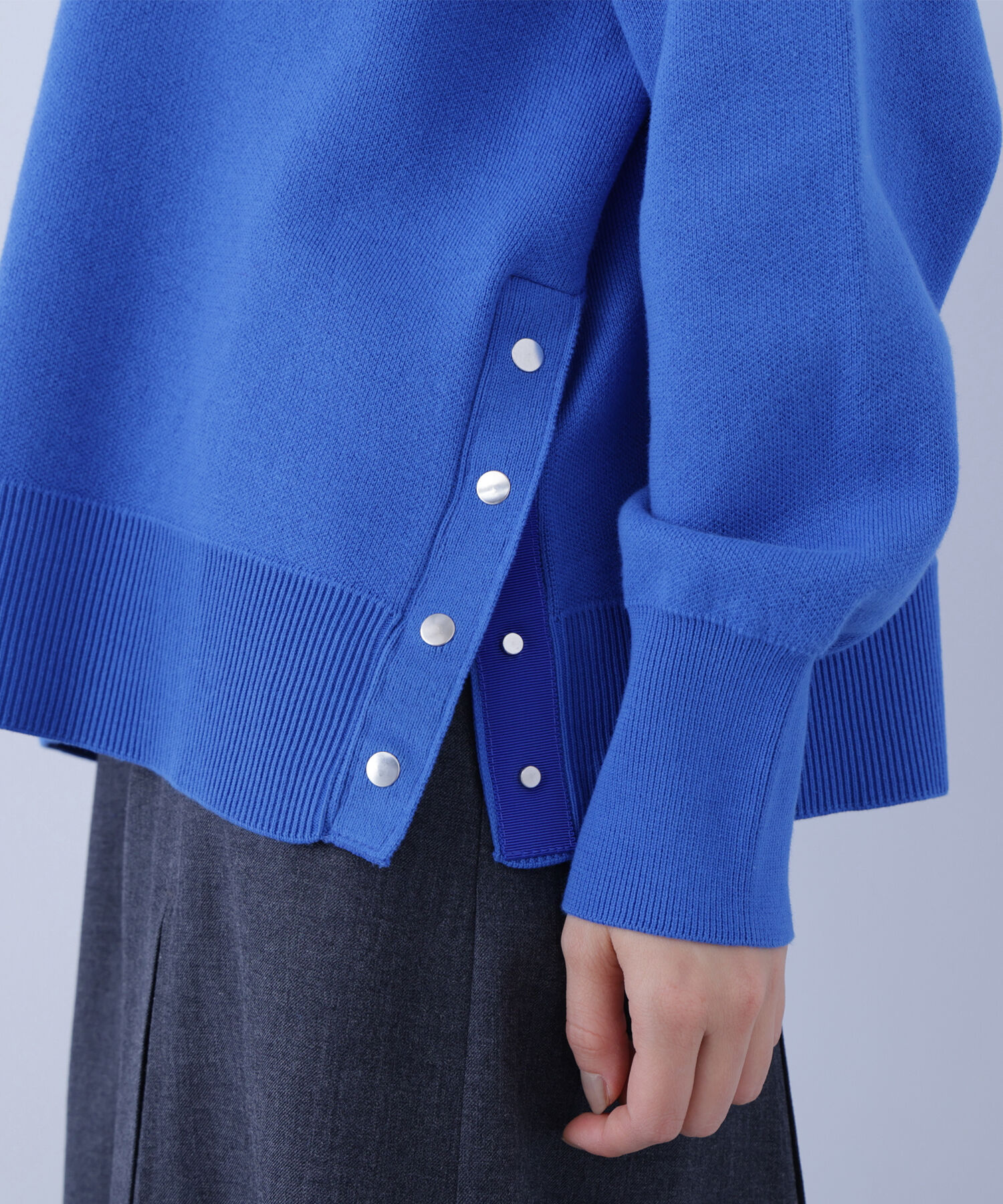  「〈N.〉サイドスリットボクシーニット」|ニット・セーター|