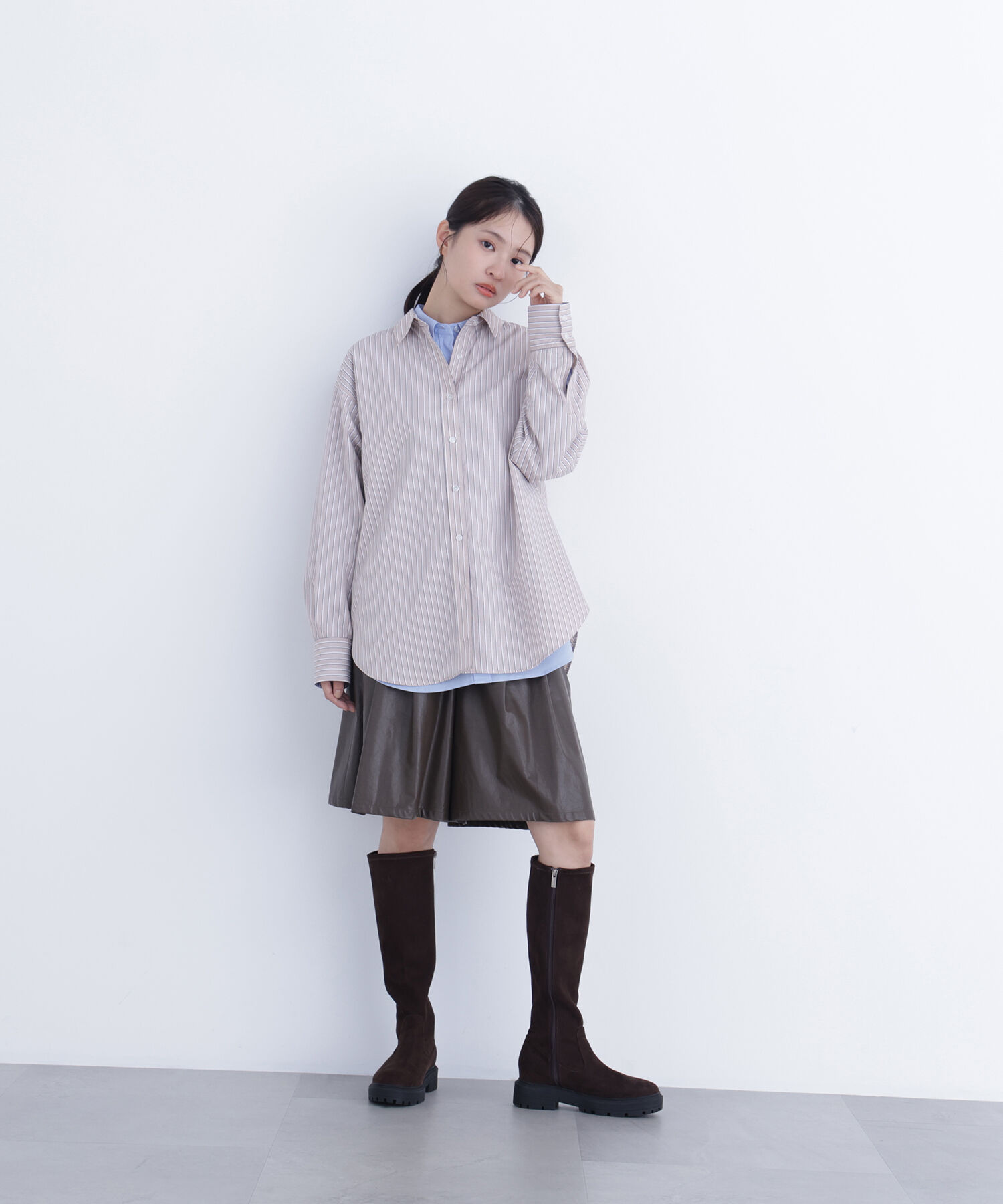  「〈N.〉ベーシックシャツ」|シャツ・ブラウス|