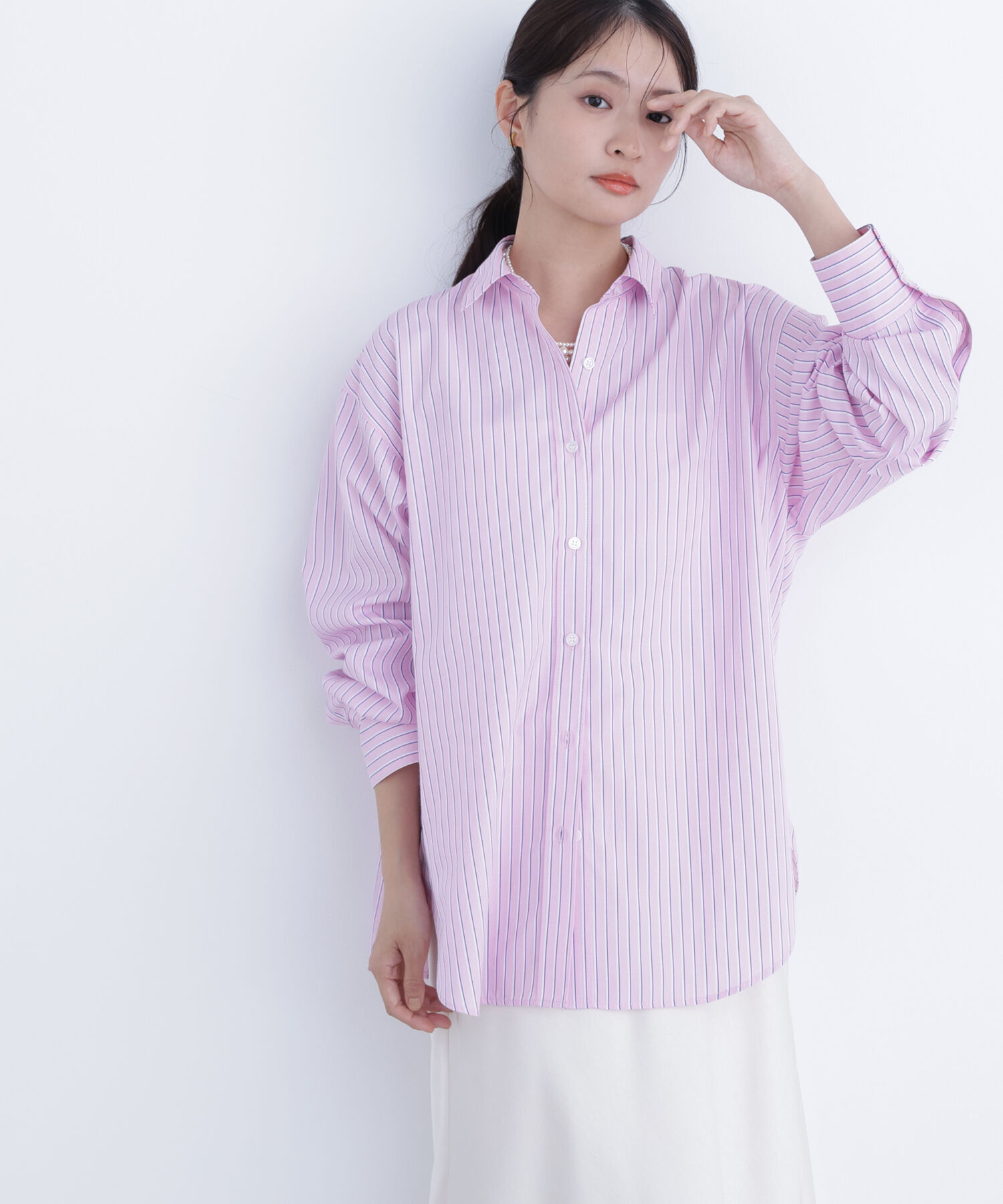  「〈N.〉ベーシックシャツ」|シャツ・ブラウス|