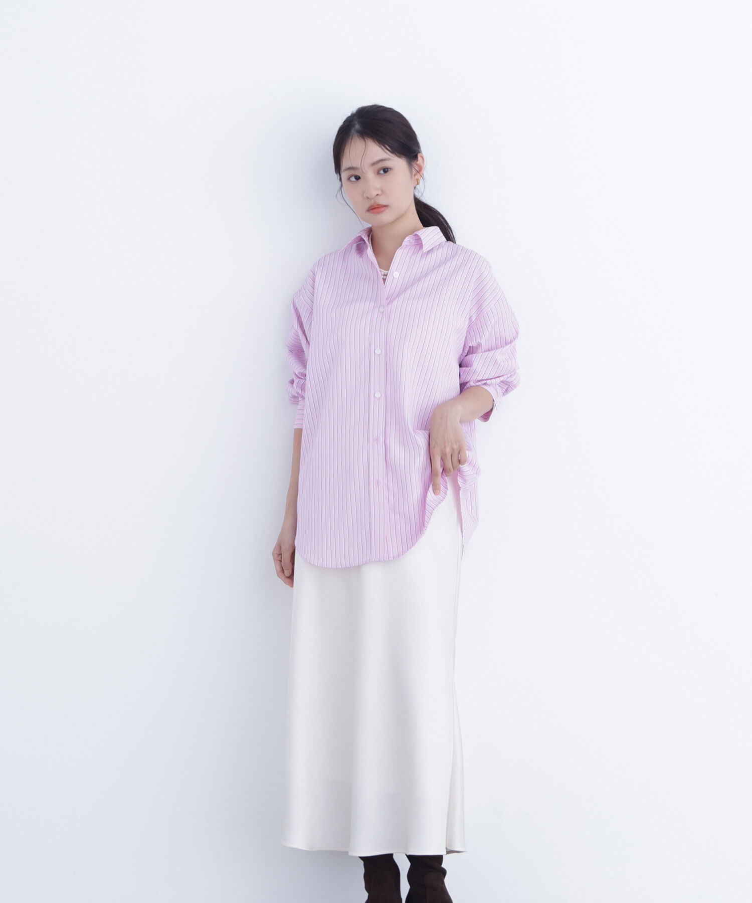  「〈N.〉ベーシックシャツ」|シャツ・ブラウス|