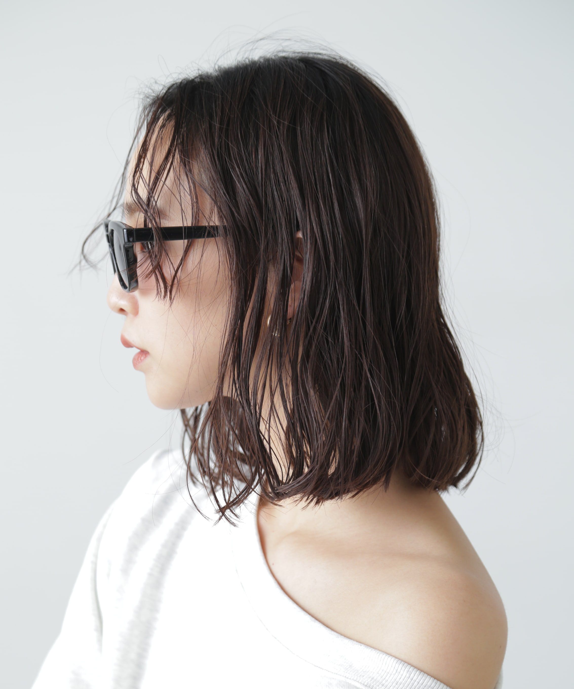  「太リムサングラス」|ハンカチ|