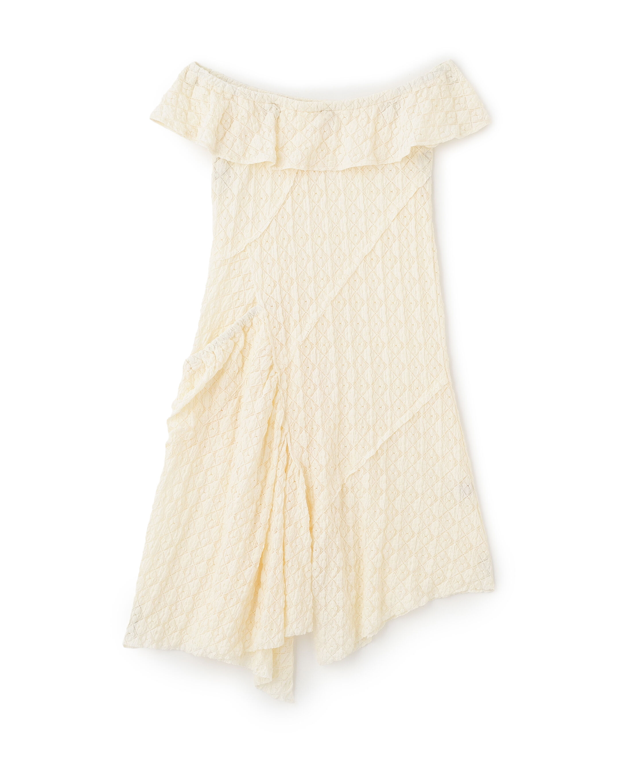  「イレヘムオフショルミニワンピース」|ワンピース|