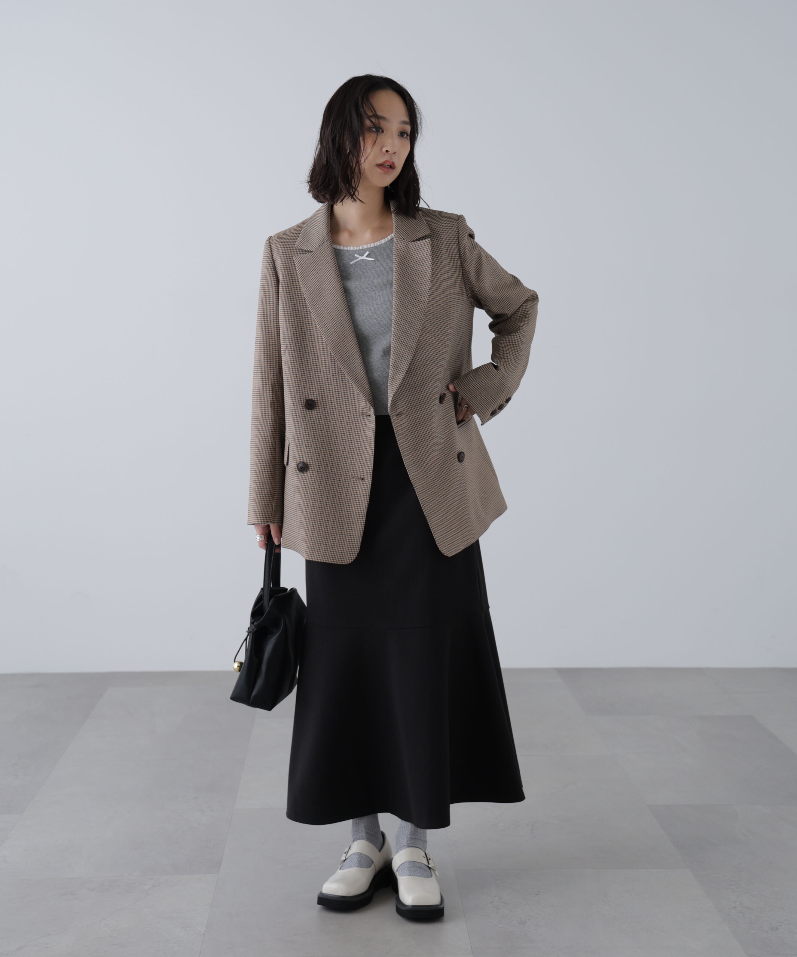  「コンパクトフリルカットソー」|Tシャツ・カットソー|