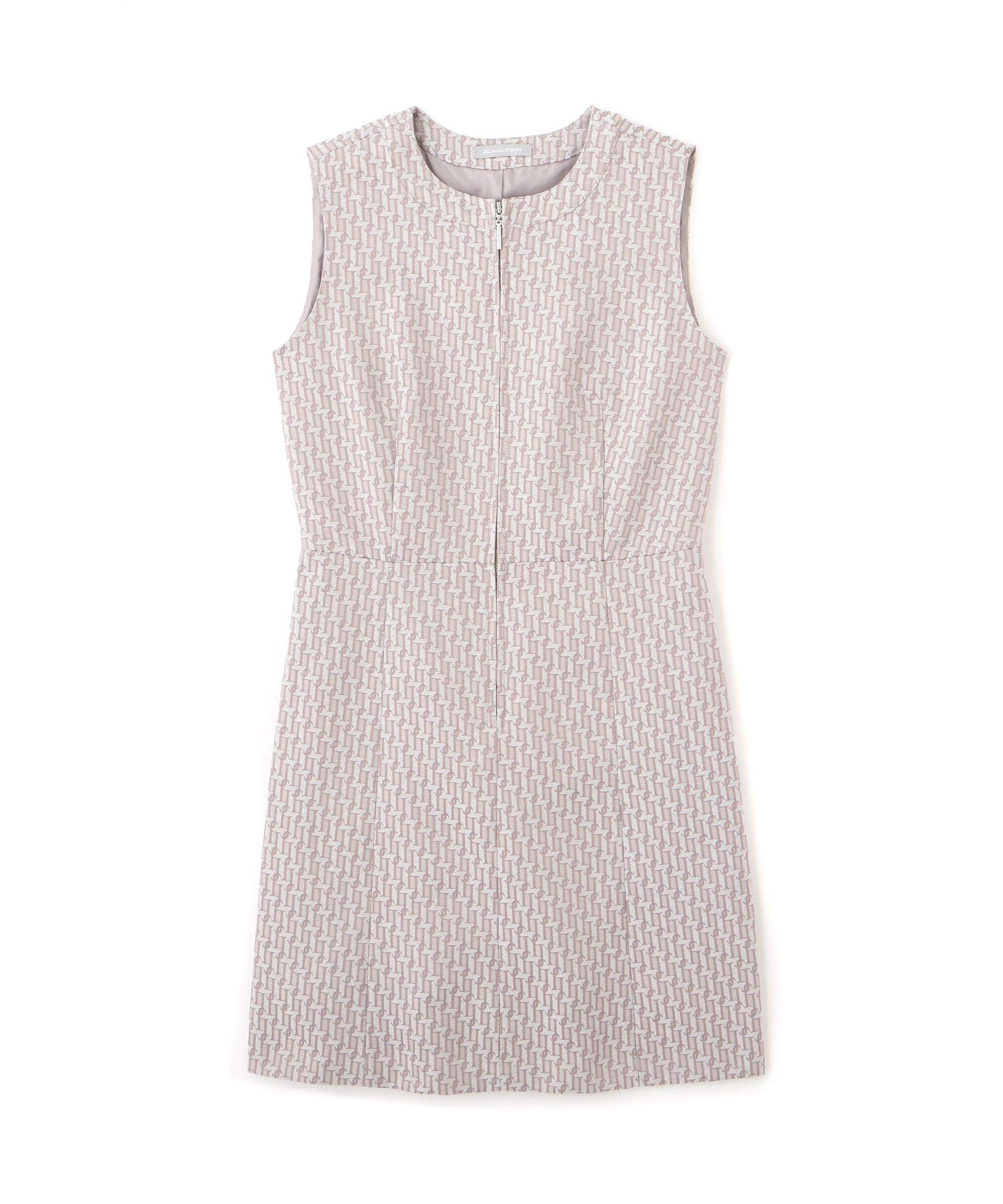  「モノグラムジャガードミニワンピース」|ワンピース|