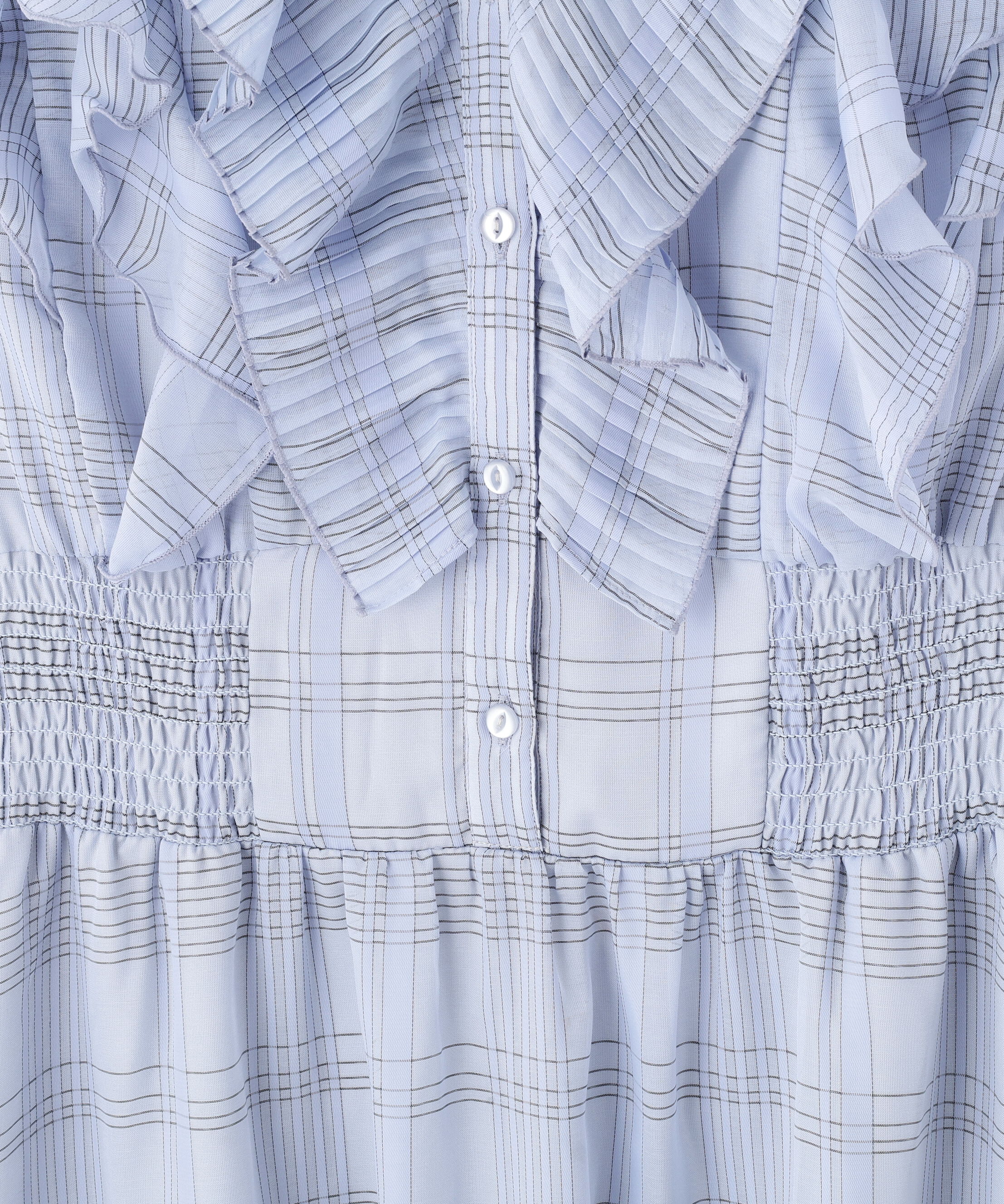  「シアープリーツフリルワンピース」|ワンピース|