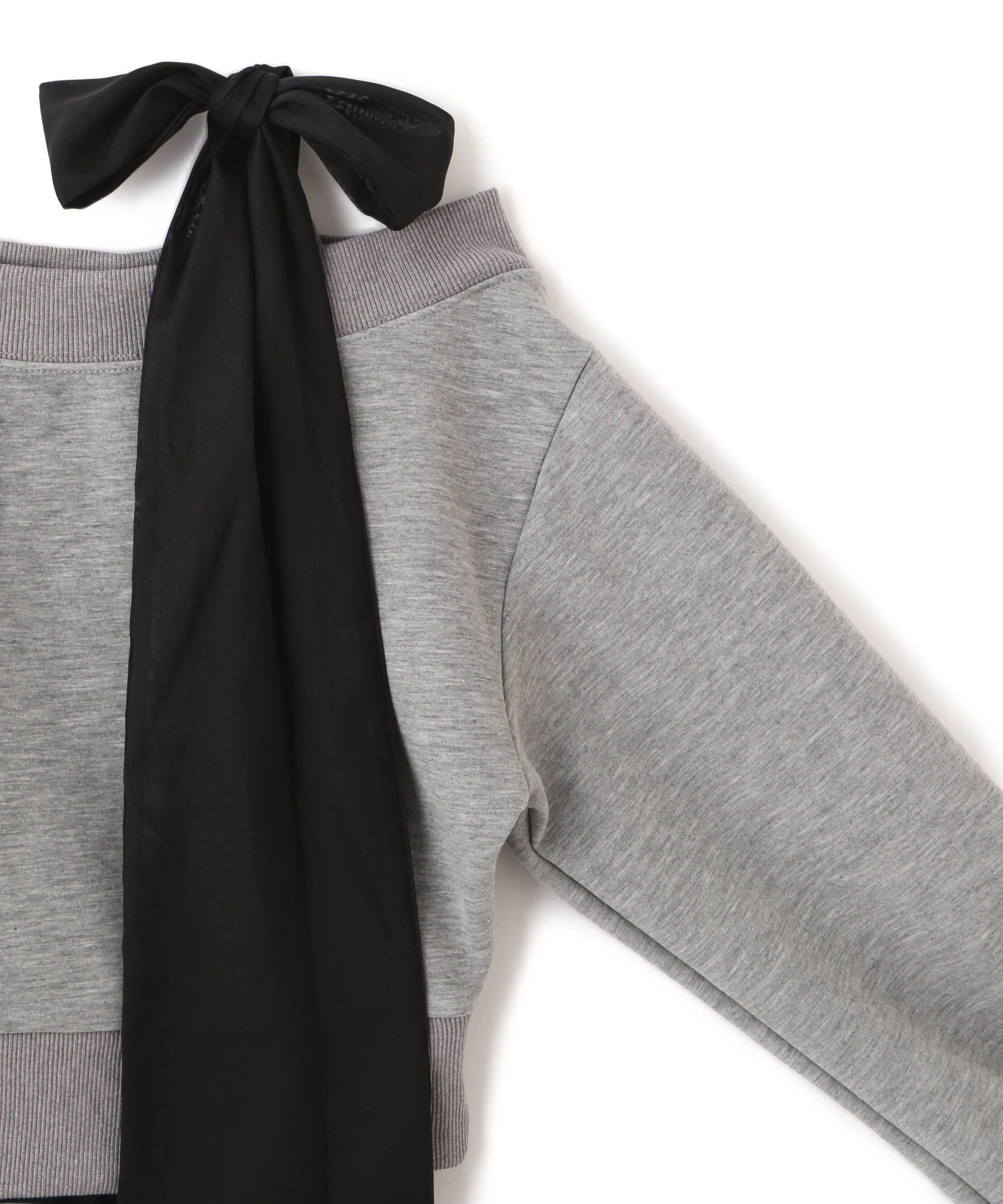  「肩リボンスウェットセットアップ」|ワンピース|