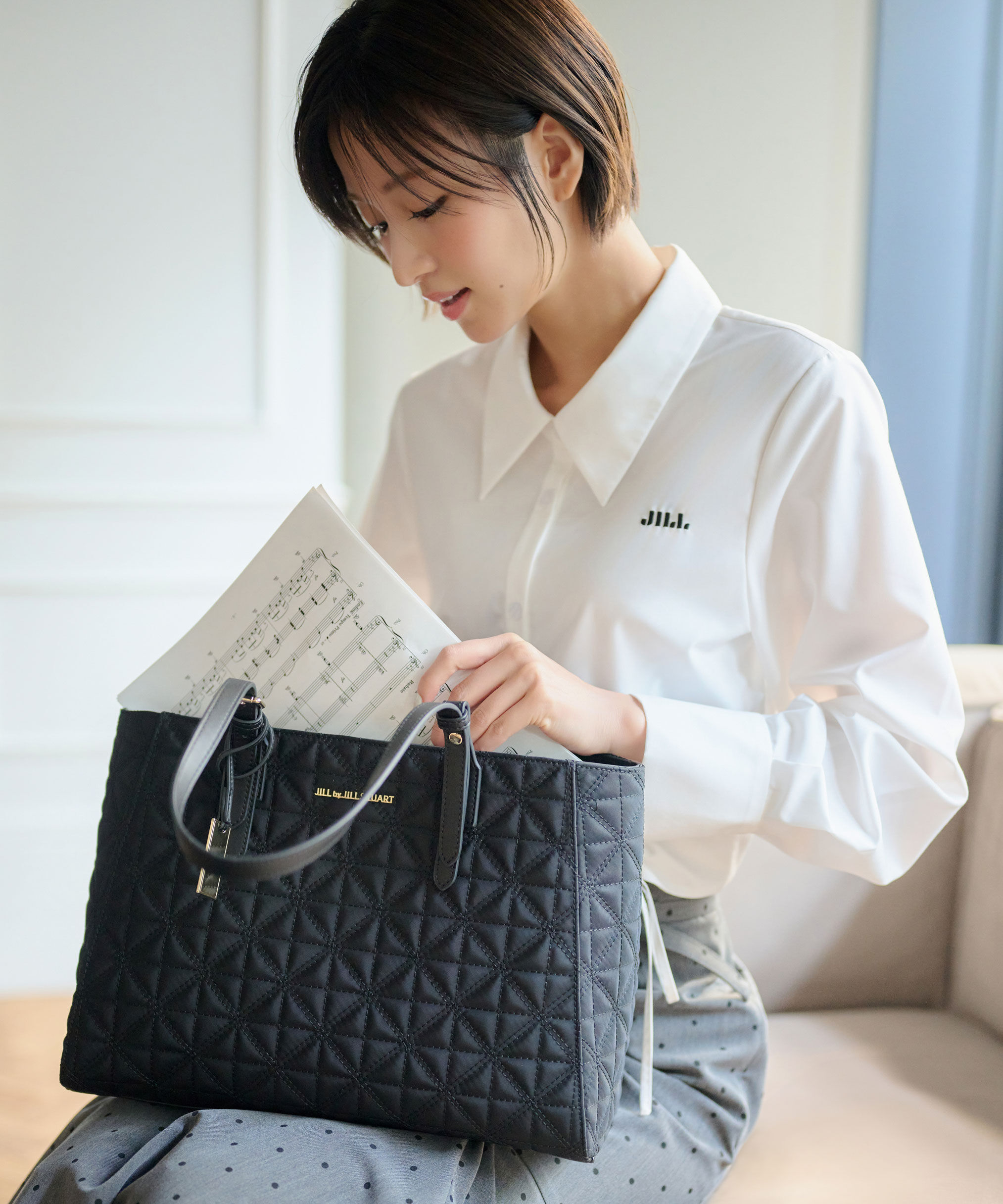  「ドロストビスチェシャツ」|シャツ・ブラウス|