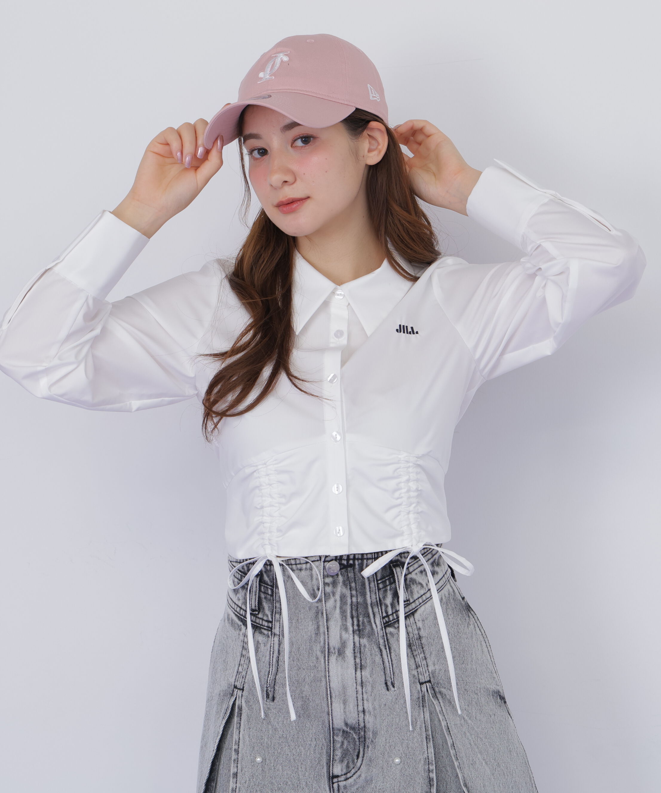  「ドロストビスチェシャツ」|シャツ・ブラウス|