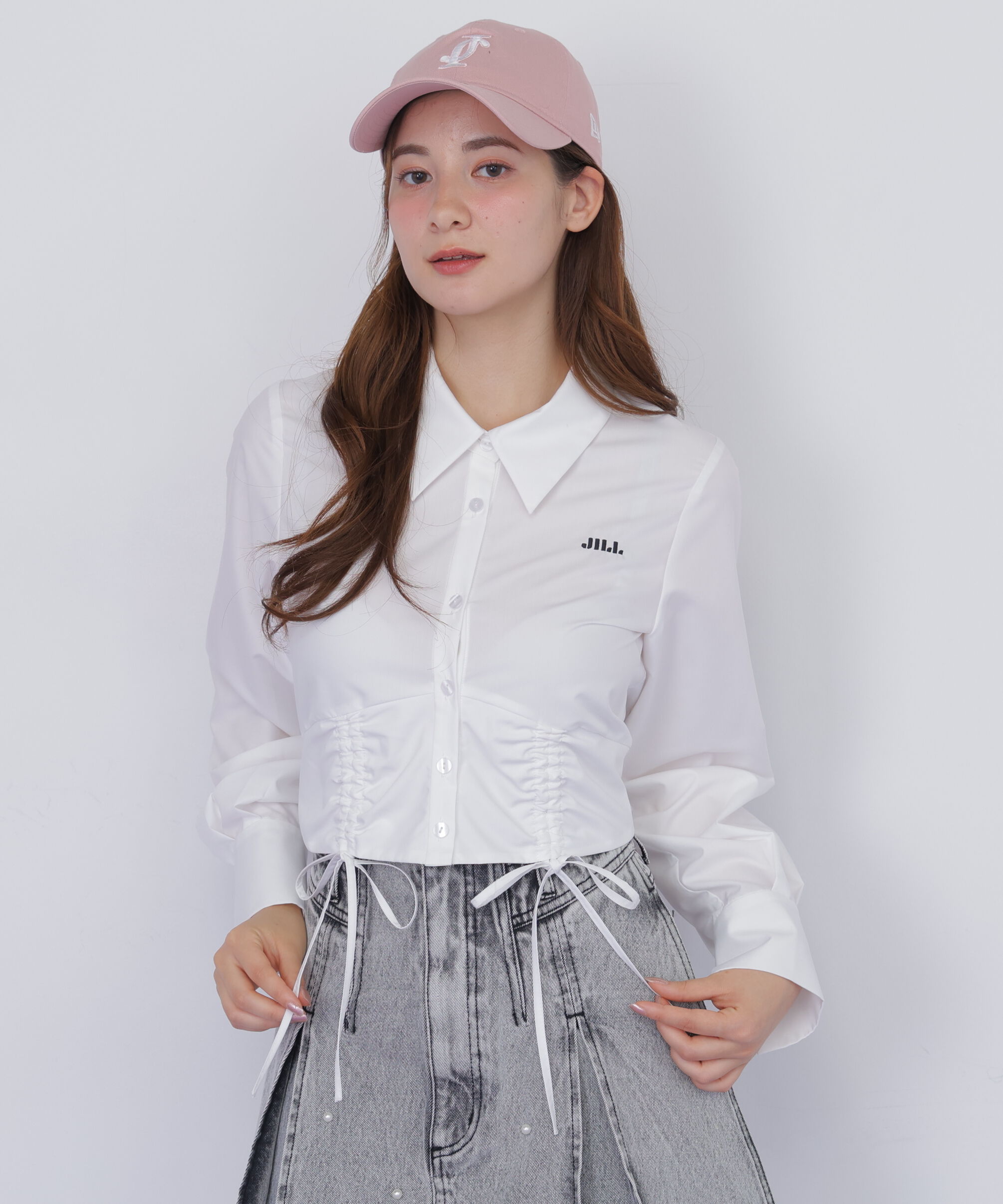  「ドロストビスチェシャツ」|シャツ・ブラウス|