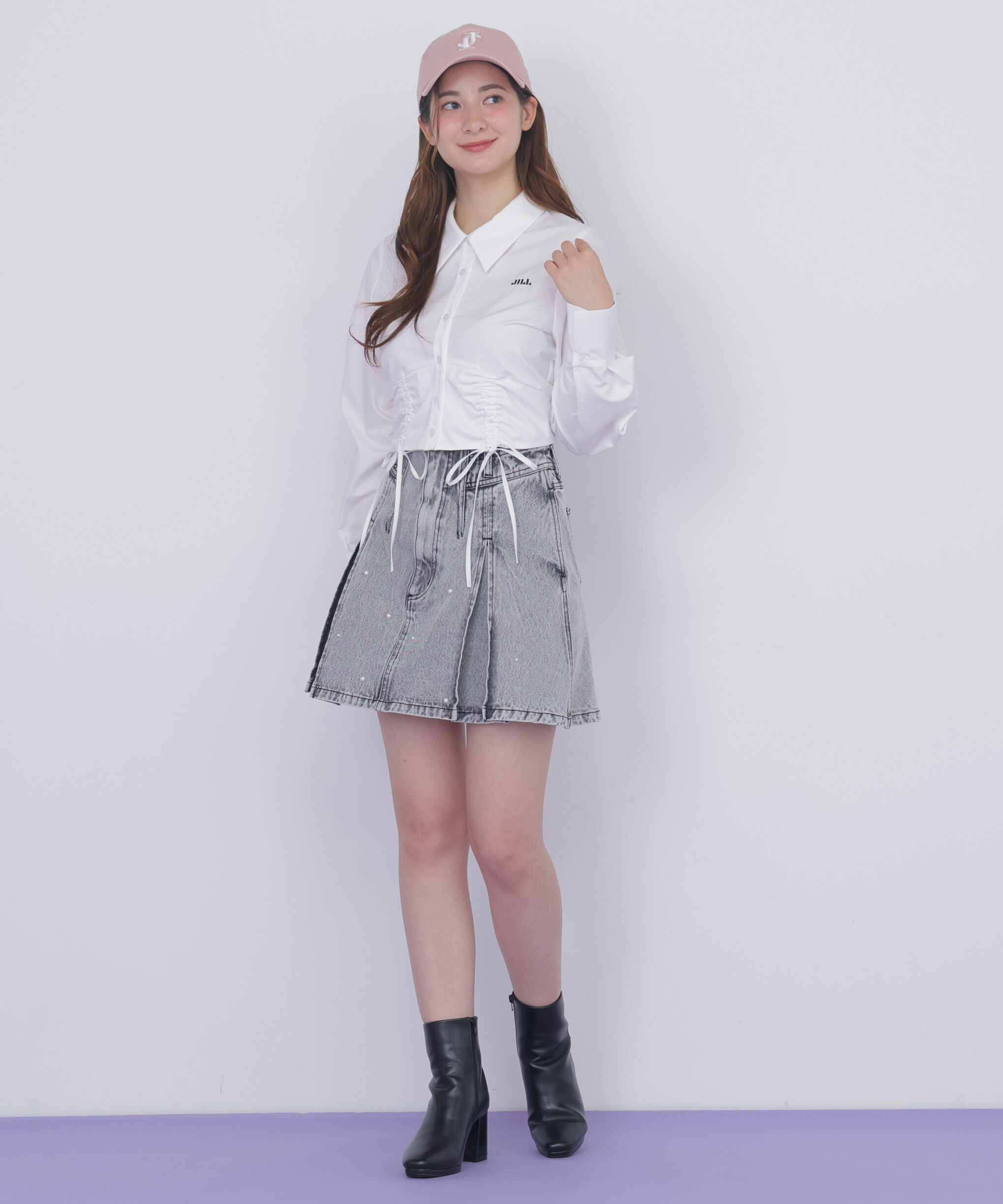  「ドロストビスチェシャツ」|シャツ・ブラウス|