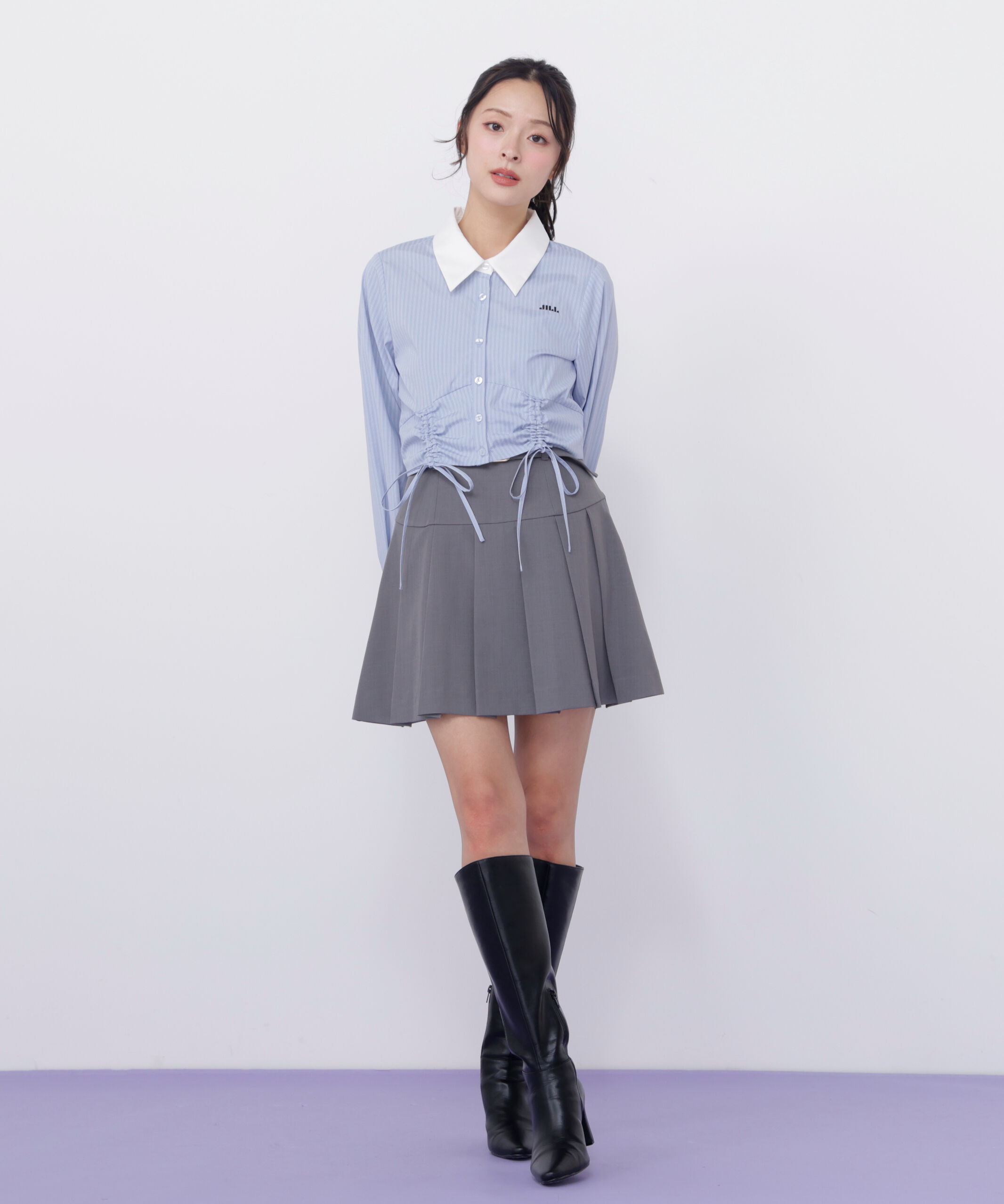  「ドロストビスチェシャツ」|シャツ・ブラウス|