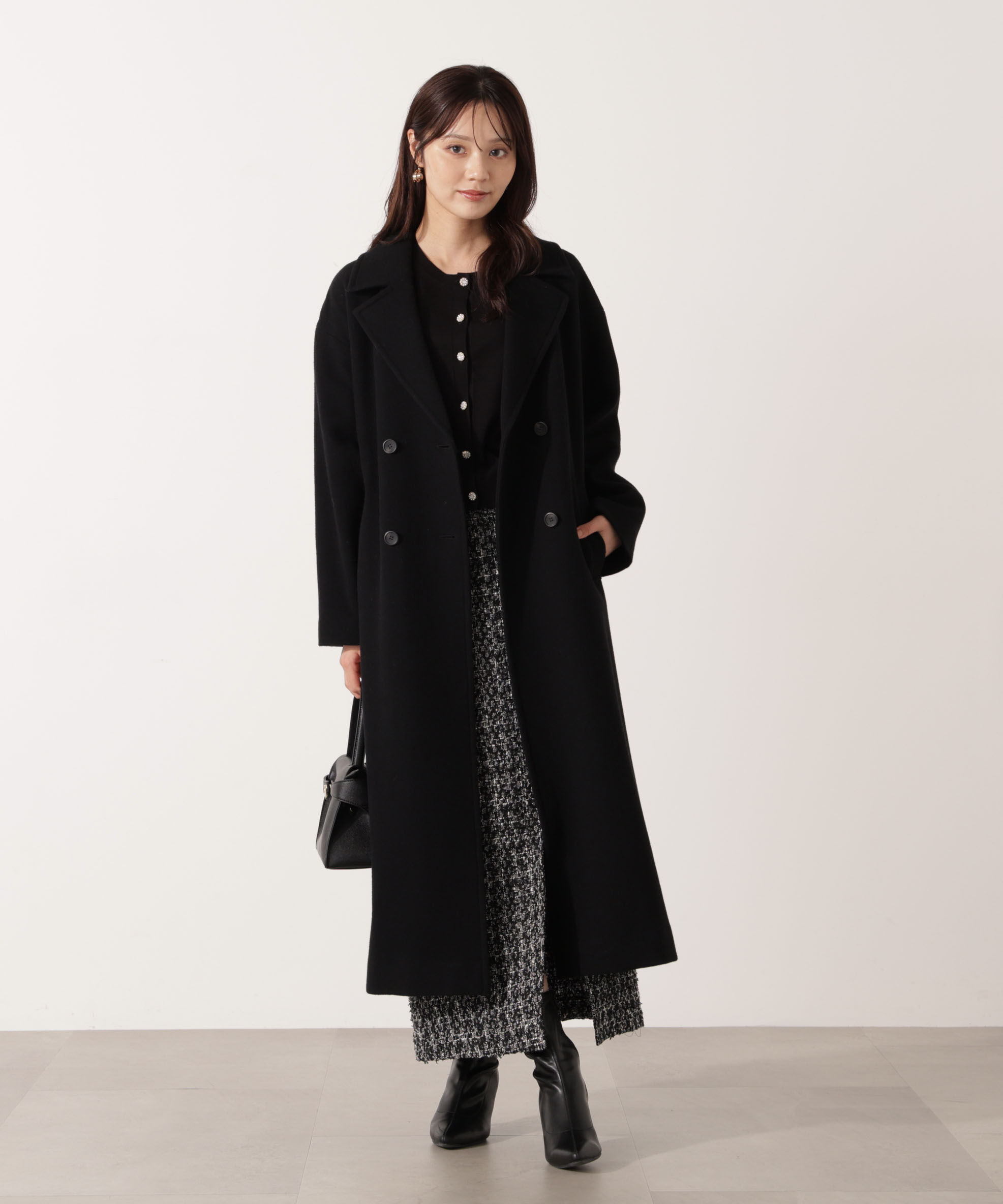 PROPORTION BODY DRESSING「ダブル釦チェスターコート 25AW」|その他|