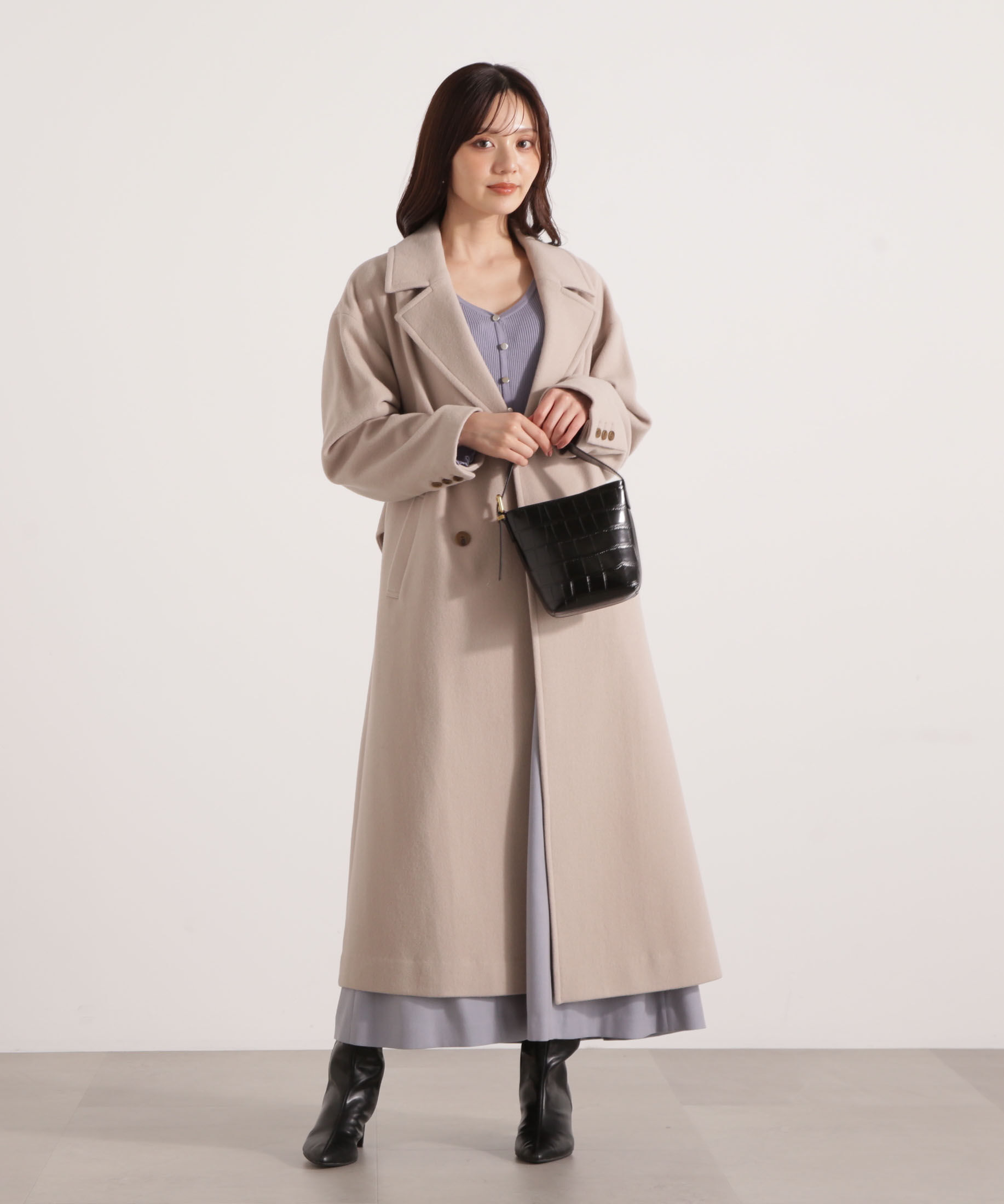 PROPORTION BODY DRESSING「ダブル釦チェスターコート 25AW」|その他|