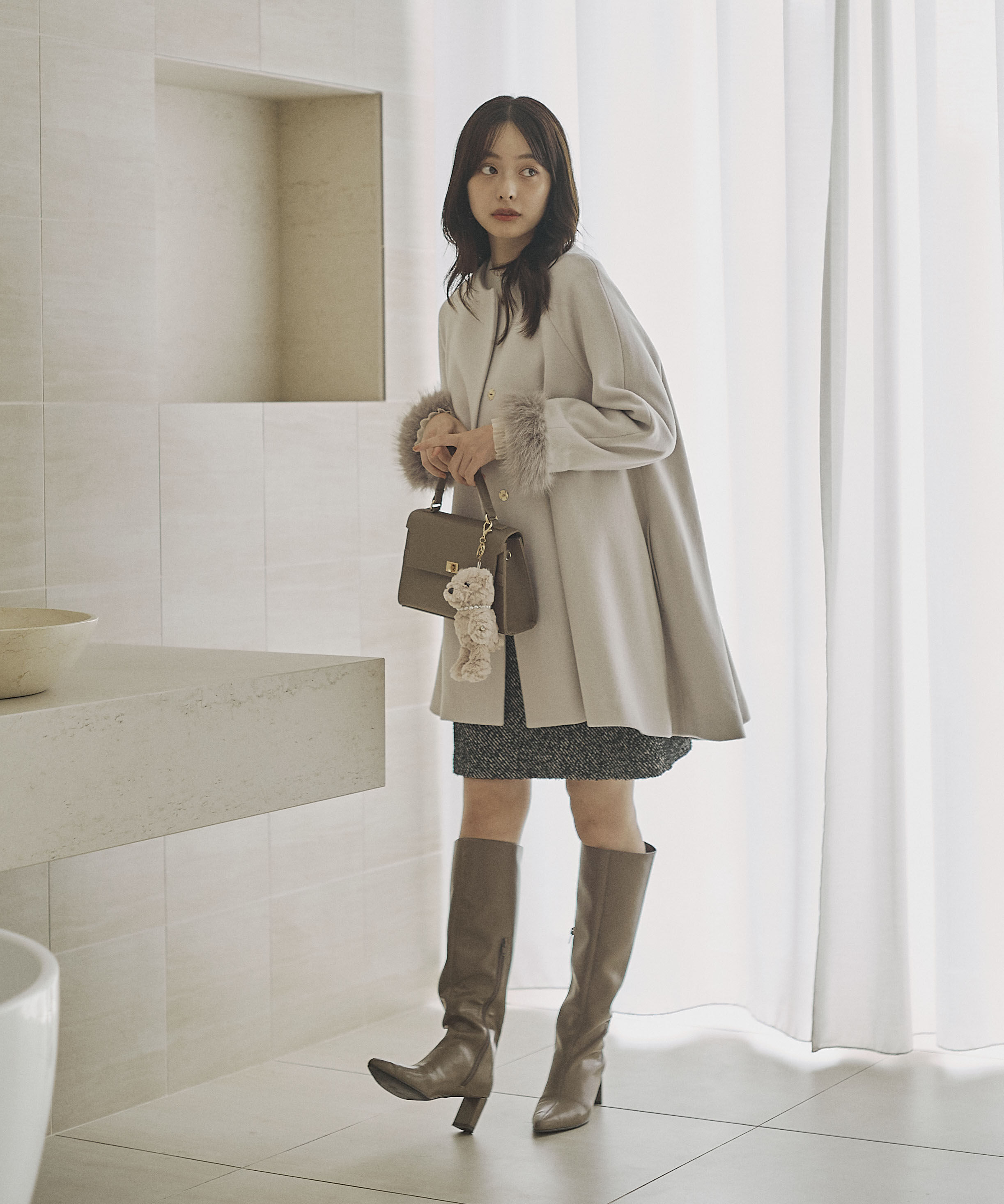 PROPORTION BODY DRESSING「イレヘムミドル丈コート 25AW」|その他|