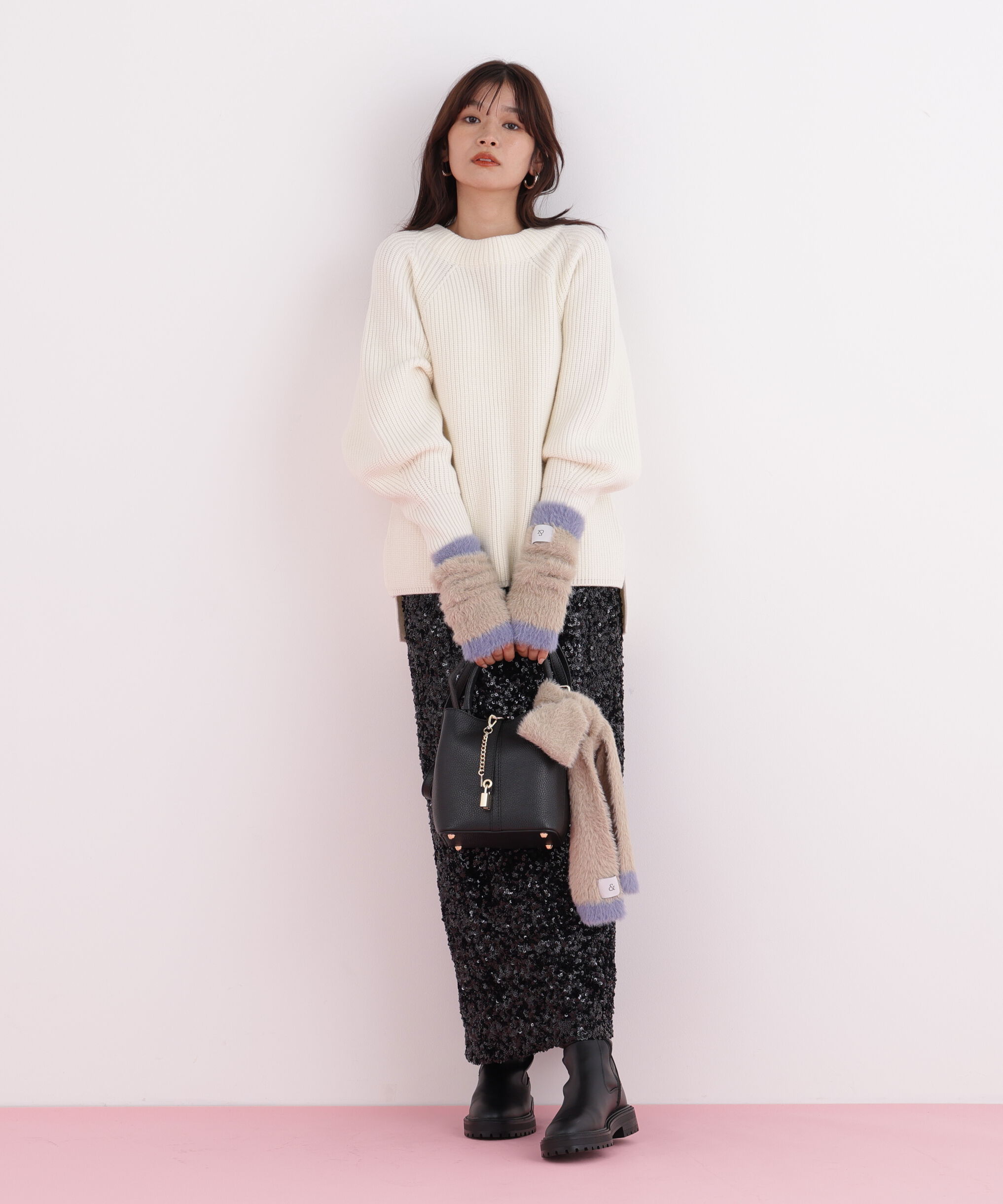  「［WEB限定］ストール＆ハンドウォーマーセット」|バンダナ・スカーフ|