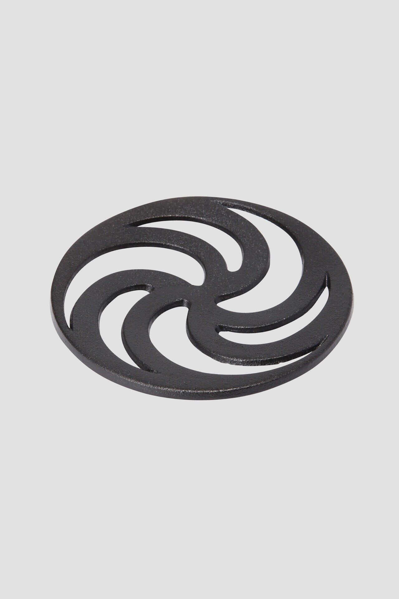 MARGARET HOWELL HOUSEHOLDGOODS「SPIRAL CAST IRON POT STAND」|食器・キッチングッズ|BLACK