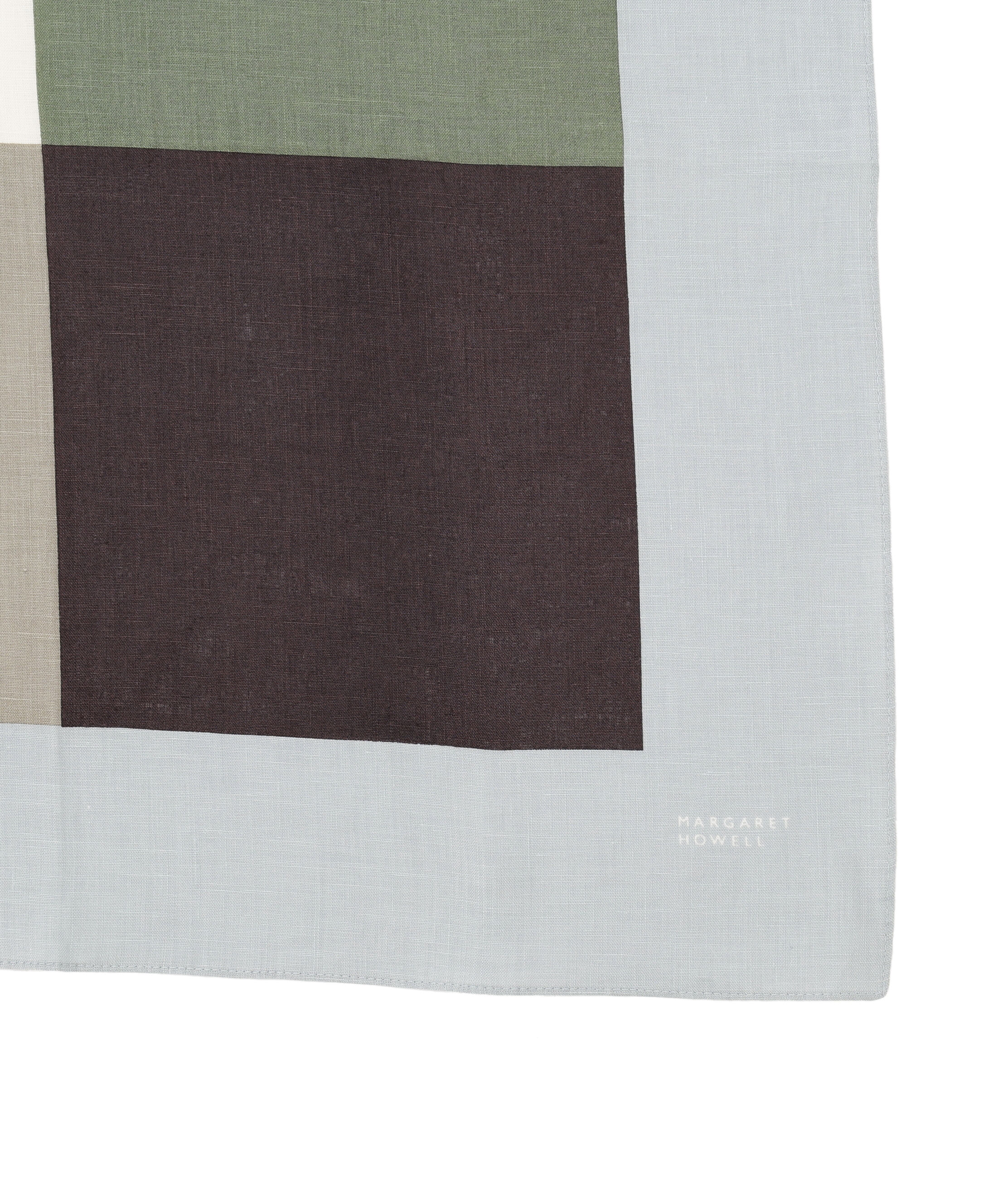 MARGARET HOWELL HOUSEHOLDGOODS「SQUARE LINEN HANKY」|ハンカチ|