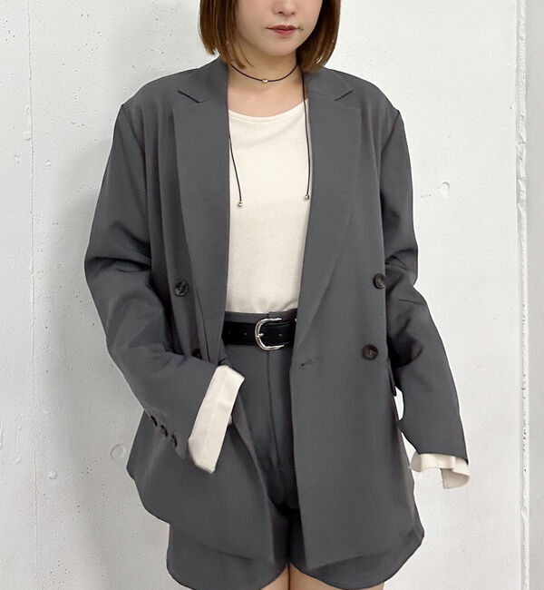 archives「&rsquo;【ＳＥＴＵＰ対応】ダブルプレストテーラージャケット&rsquo;」|テーラードジャケット|