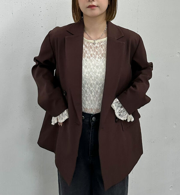 archives「&rsquo;【ＳＥＴＵＰ対応】ダブルプレストテーラージャケット&rsquo;」|テーラードジャケット|