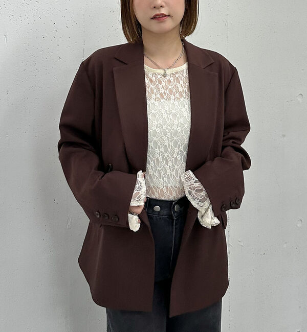 archives「&rsquo;【ＳＥＴＵＰ対応】ダブルプレストテーラージャケット&rsquo;」|テーラードジャケット|