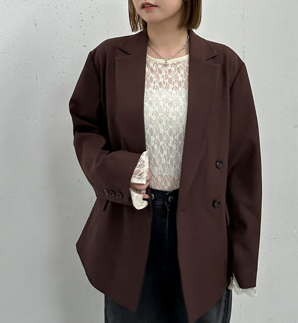 archives「&rsquo;【ＳＥＴＵＰ対応】ダブルプレストテーラージャケット&rsquo;」|テーラードジャケット|