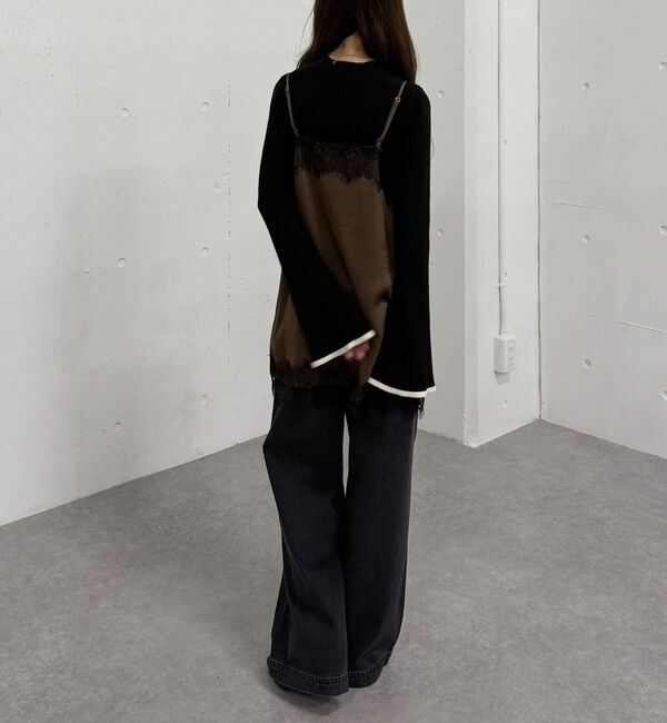 archives「トリムレースミニキャミワンピース」|チュニック|