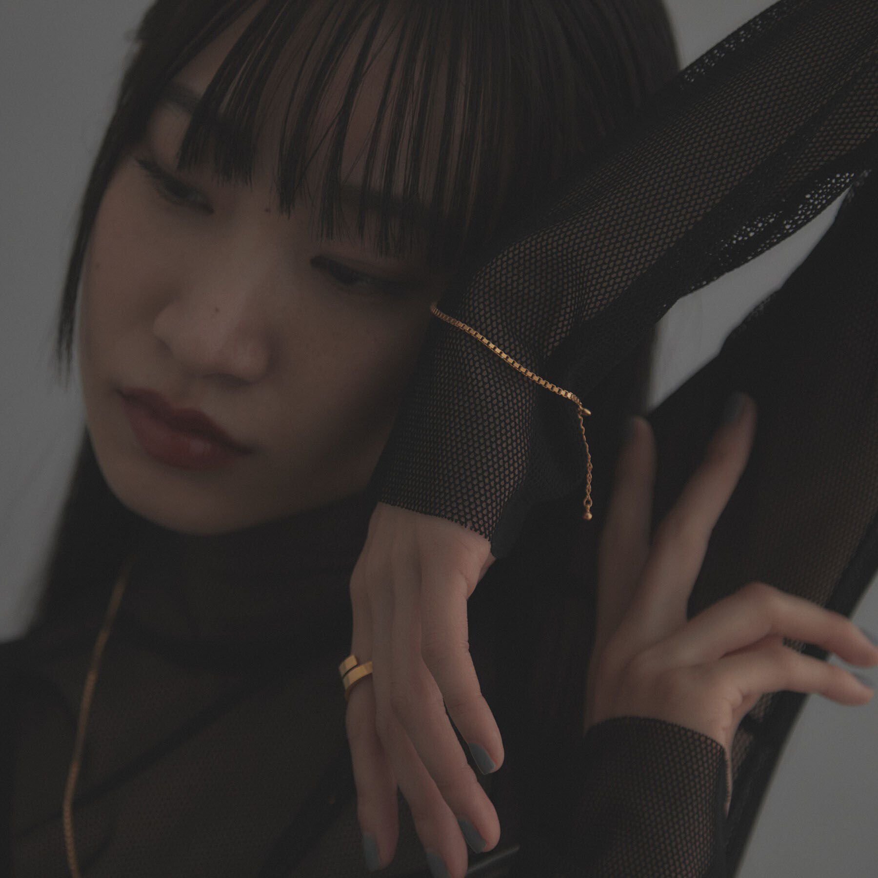 COCOSHNIK ONKITSCH「シルバー デザインチェーン ベネチアンブレスレットM GP」|ブレスレット・バングル|