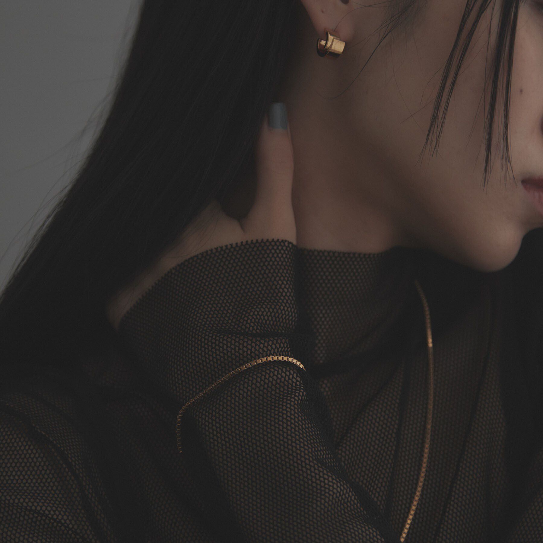 COCOSHNIK ONKITSCH「シルバー デザインチェーン ベネチアンブレスレットM GP」|ブレスレット・バングル|