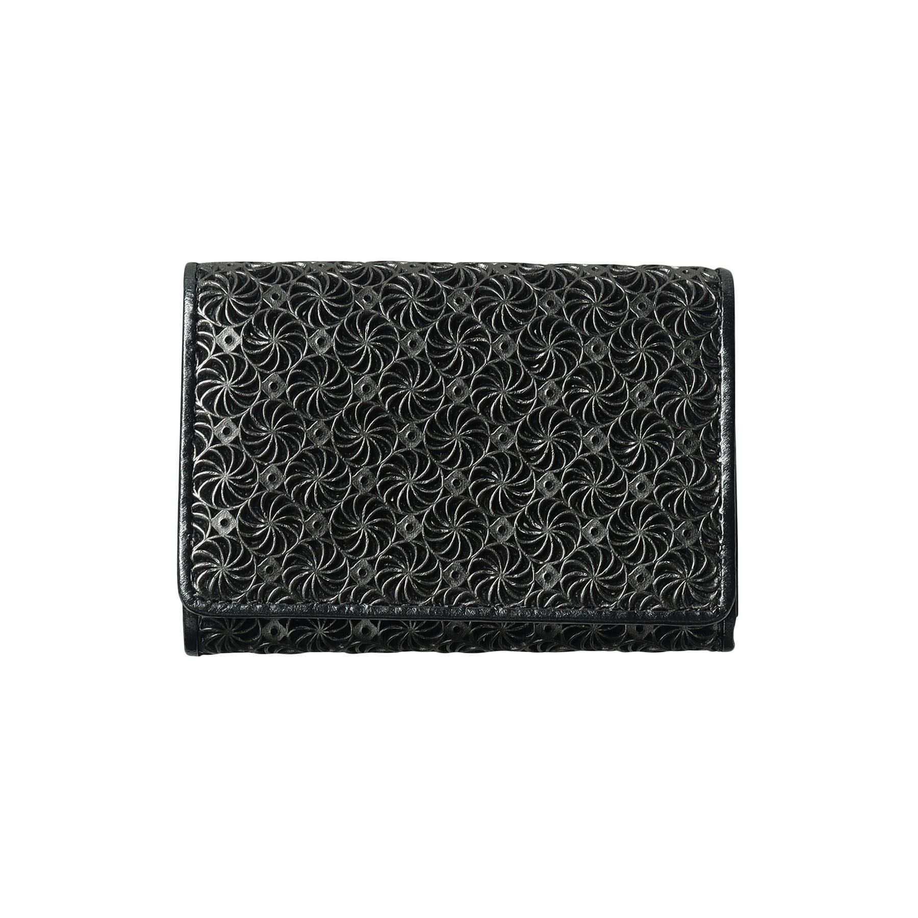 HIROKO HAYASHI「GIRASOLE（ジラソーレ）蓋付名刺入れ」|名刺入れ・カードケース|ブラック(119)