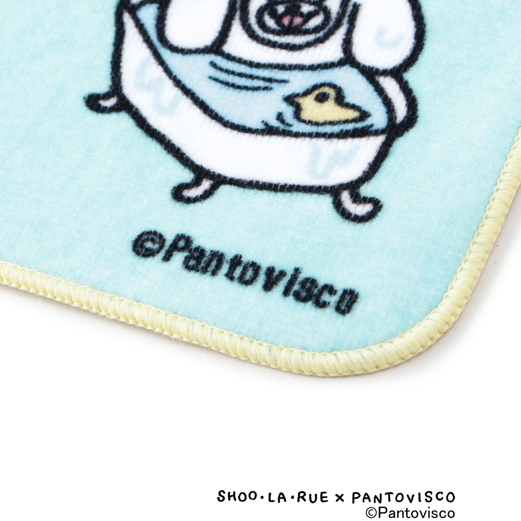 SHOO･LA･RUE「【パントビスコ／ぺろち】ハンドタオル」|ハンカチ|