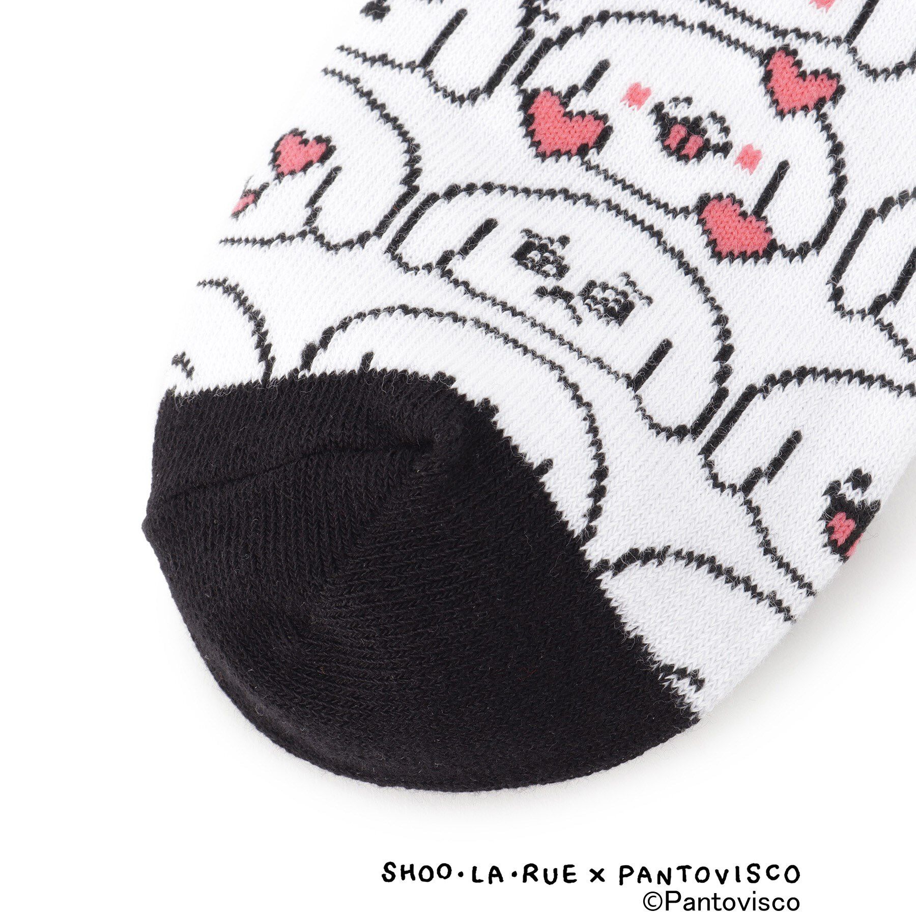 SHOO･LA･RUE「【パントビスコ／ぺろち】刺繍・ジャカード アソートソックス」|ソックス|