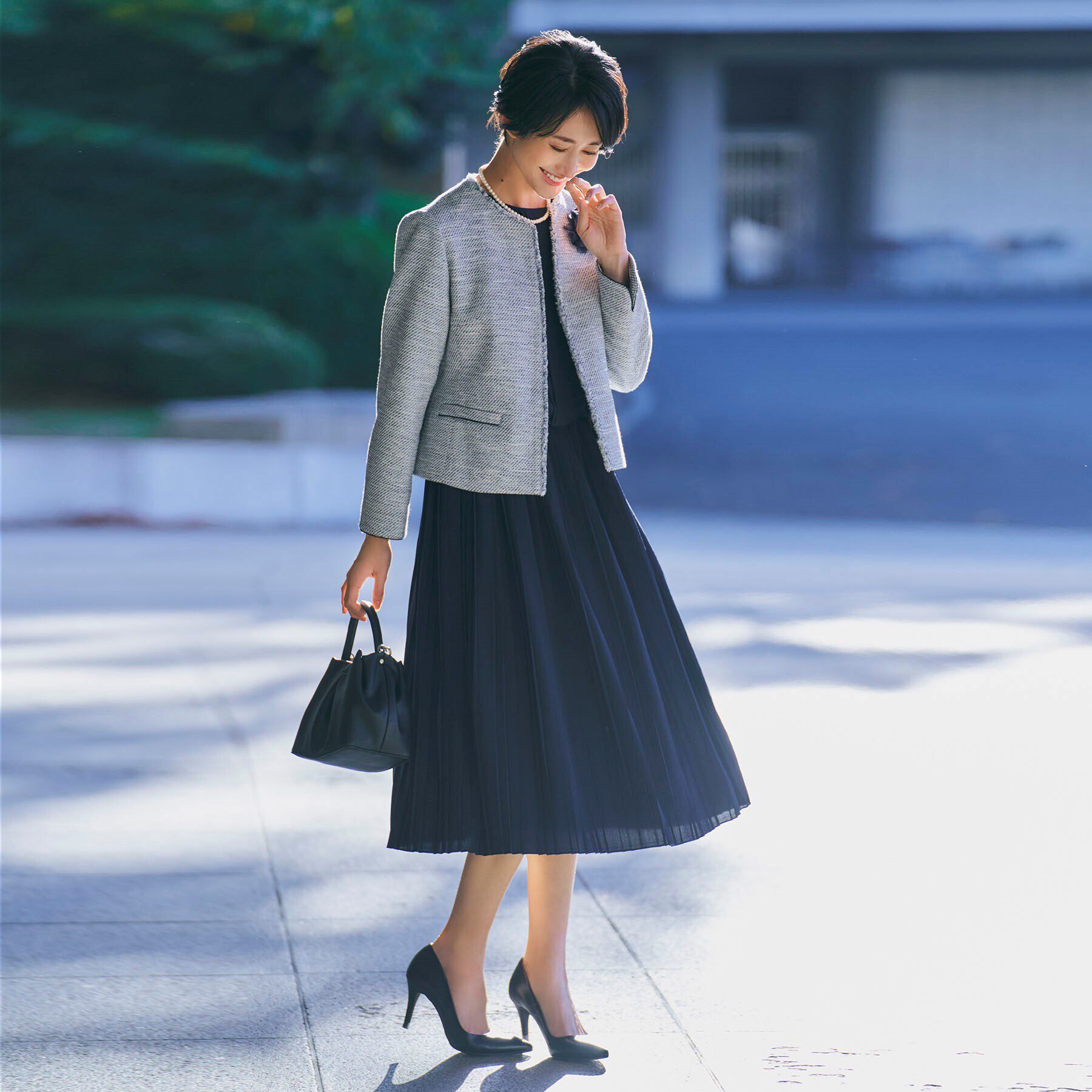 Dessin「【セットアップ可能】ノーカラージャケット＜S～L＞」|スーツ|