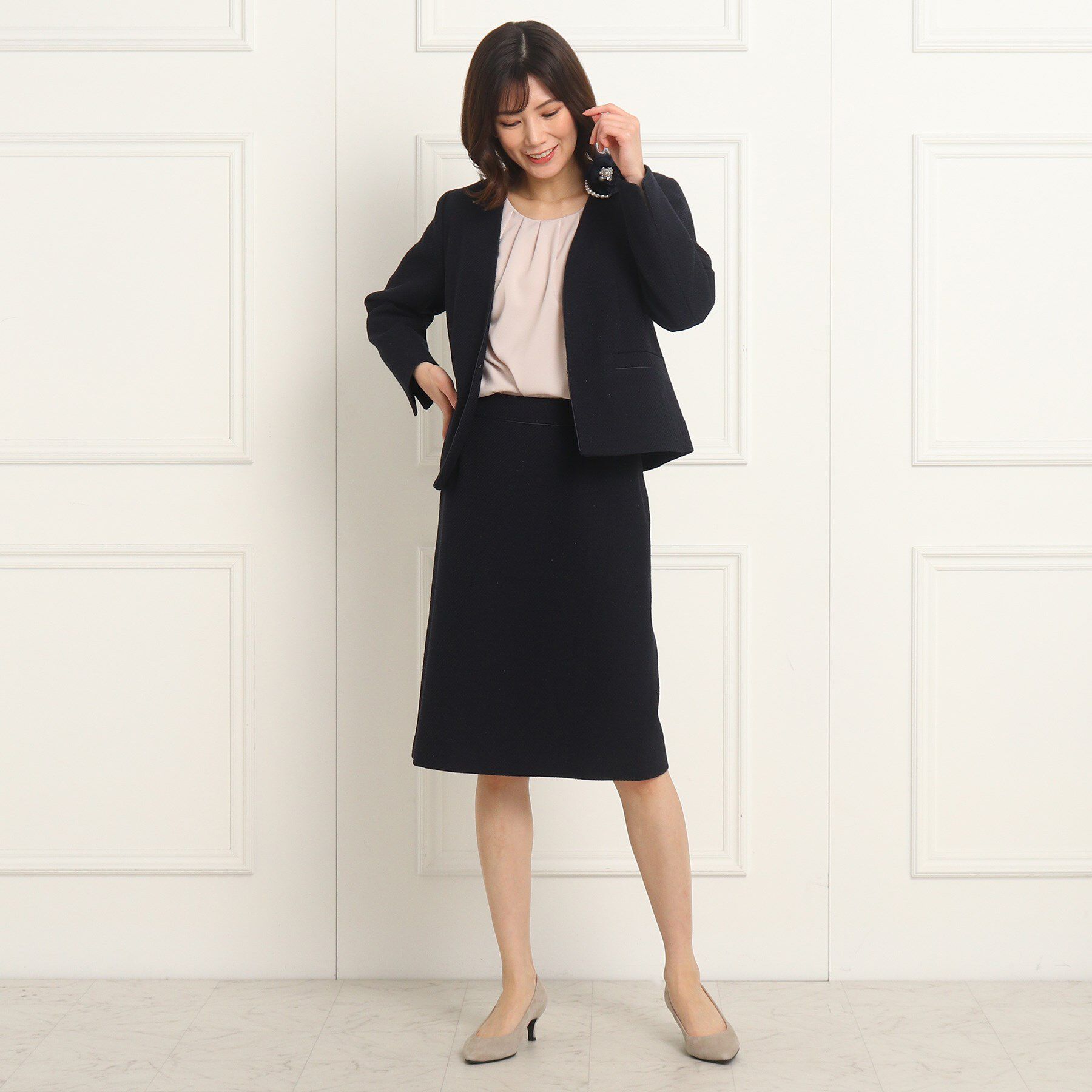 Dessin「Vネックジャケット＜S～L＞」|スーツ|