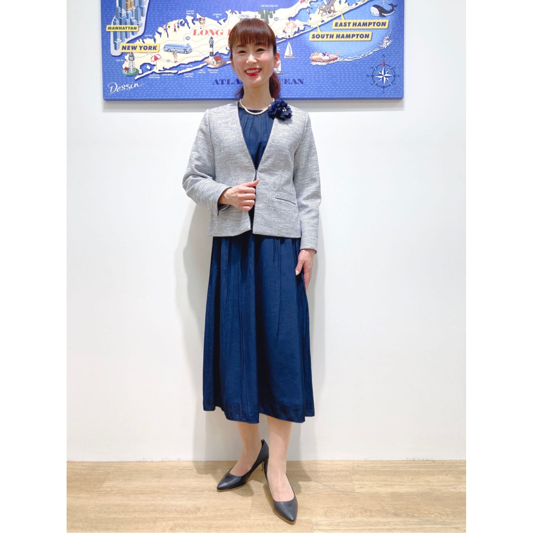 Dessin「Vネックジャケット＜S～L＞」|スーツ|