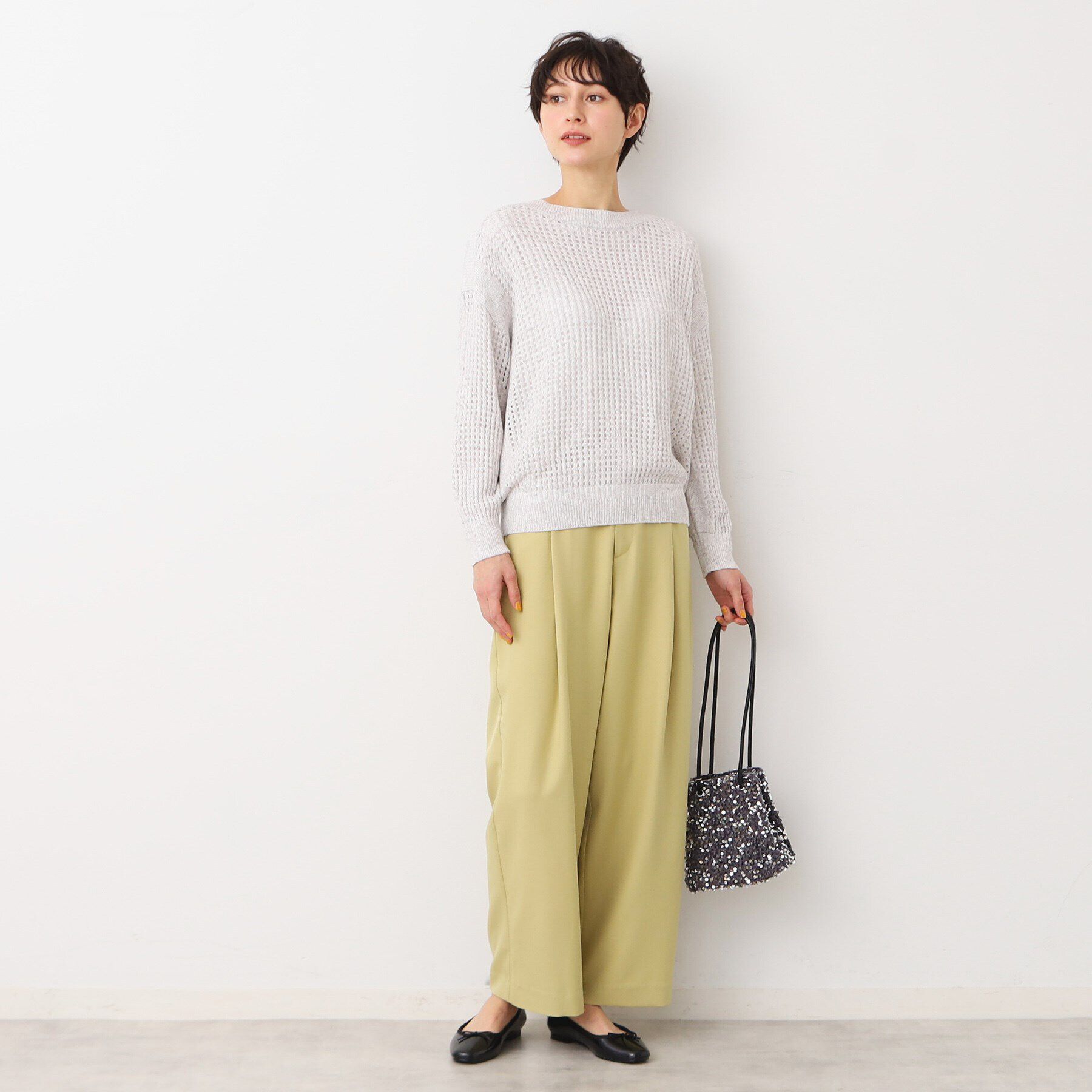 Dessin「【洗える】メッシュニット（S～L）」|ニット・セーター|