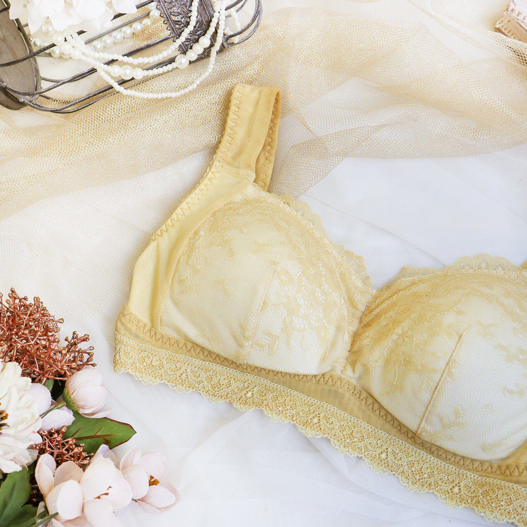 Risa Magli「シーラ おやすみブラ（3L）」|インナー|