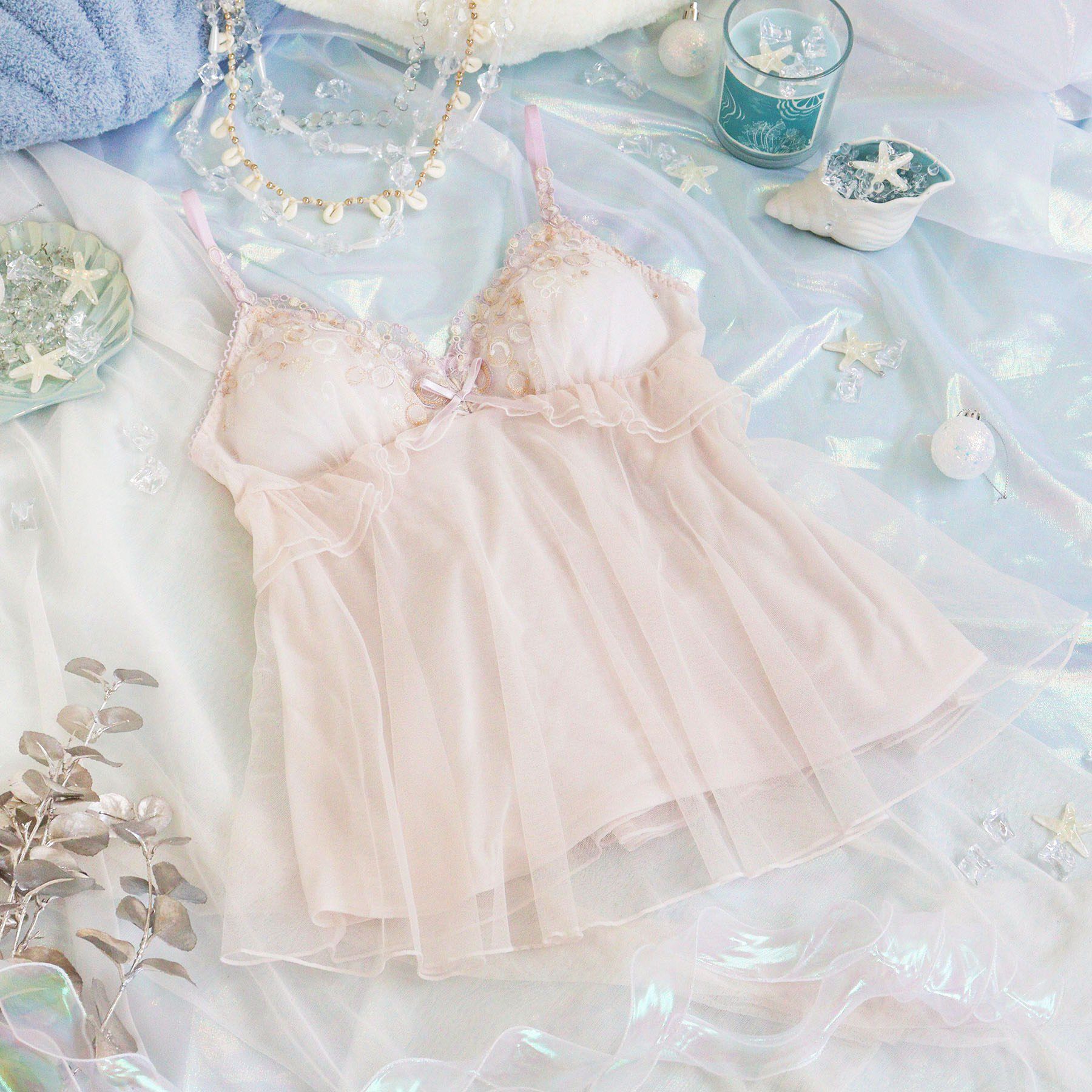 Risa Magli「アンチェ カップ付キャミソール」|キャミソール|ピンク(071)