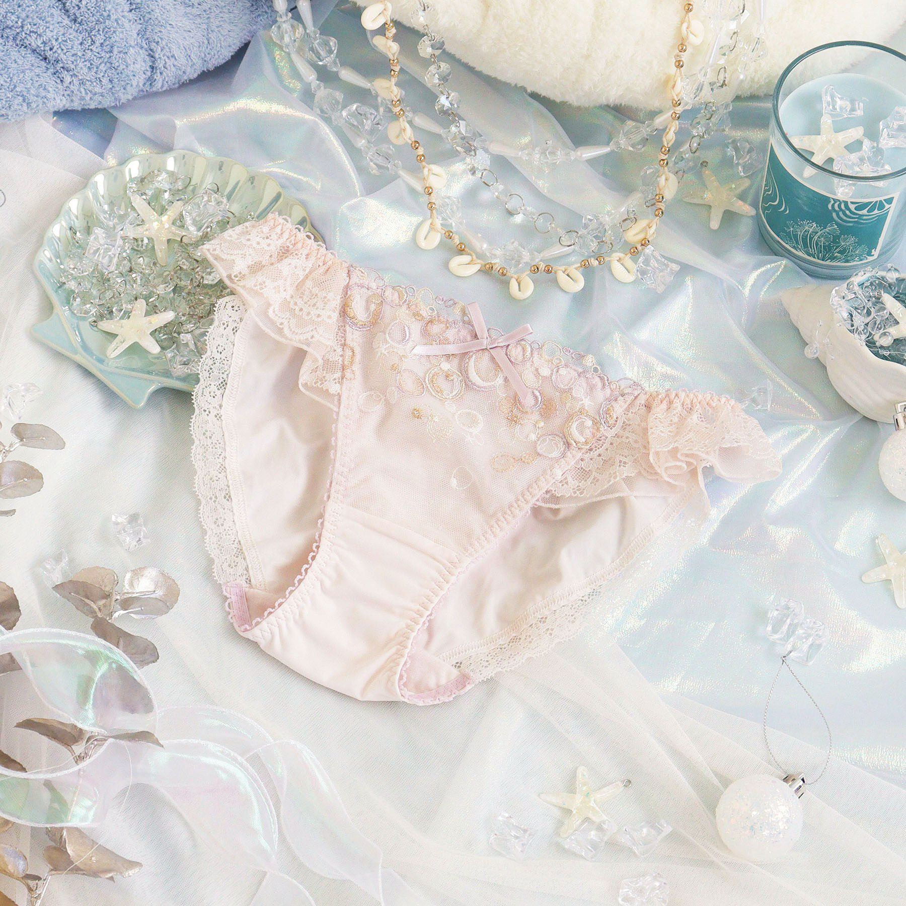 Risa Magli「アンチェ ノーマルショーツ」|インナー|ピンク(071)